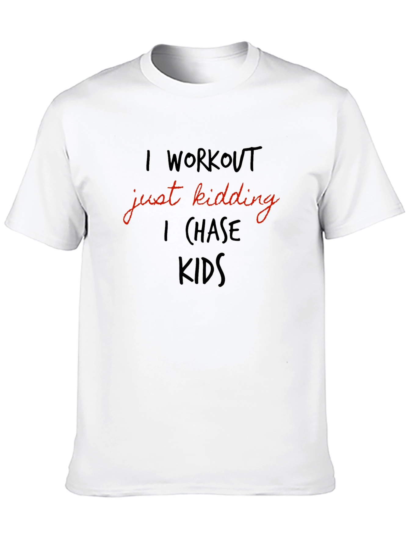 Funny Workout Chase Kids Graphic T-Shirt
