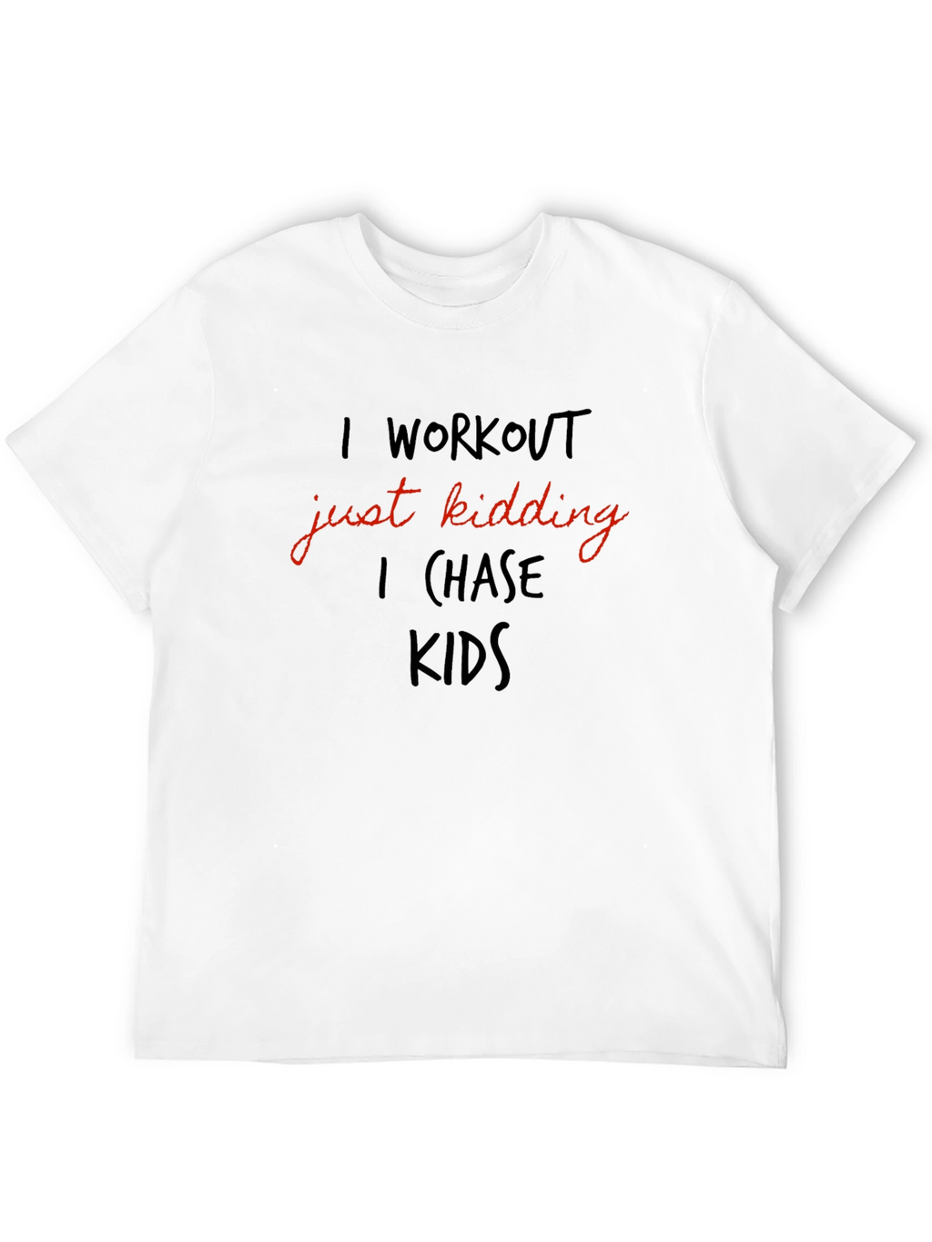 Funny Workout Chase Kids Graphic T-Shirt