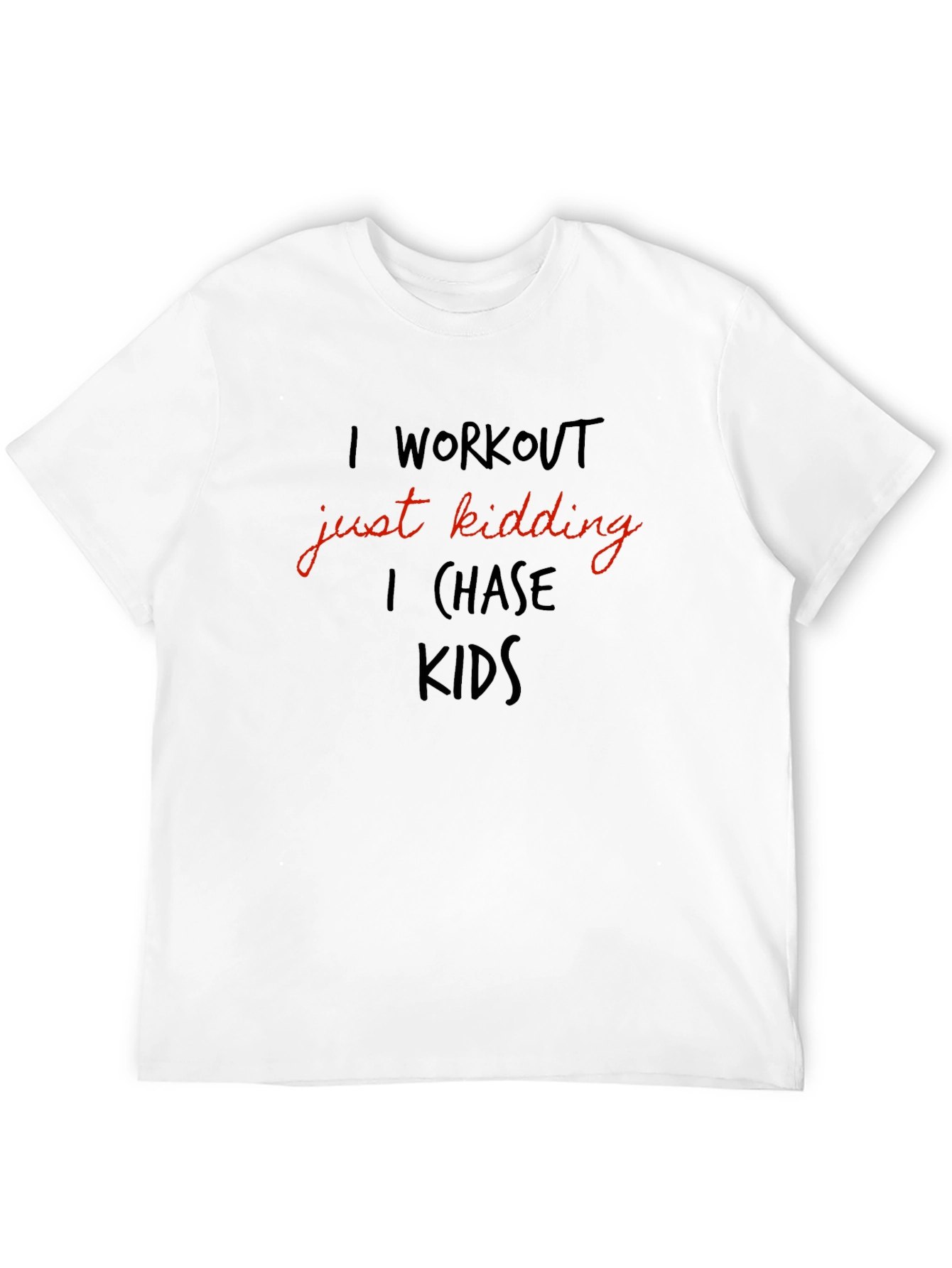Funny Workout Chase Kids Graphic T-Shirt