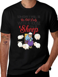 Old Lady Sheep T-Shirt