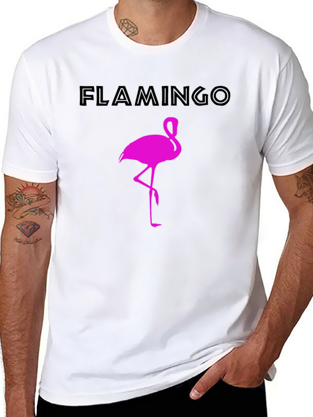 Flamingo Graphic Tee - Stylish & Trendy