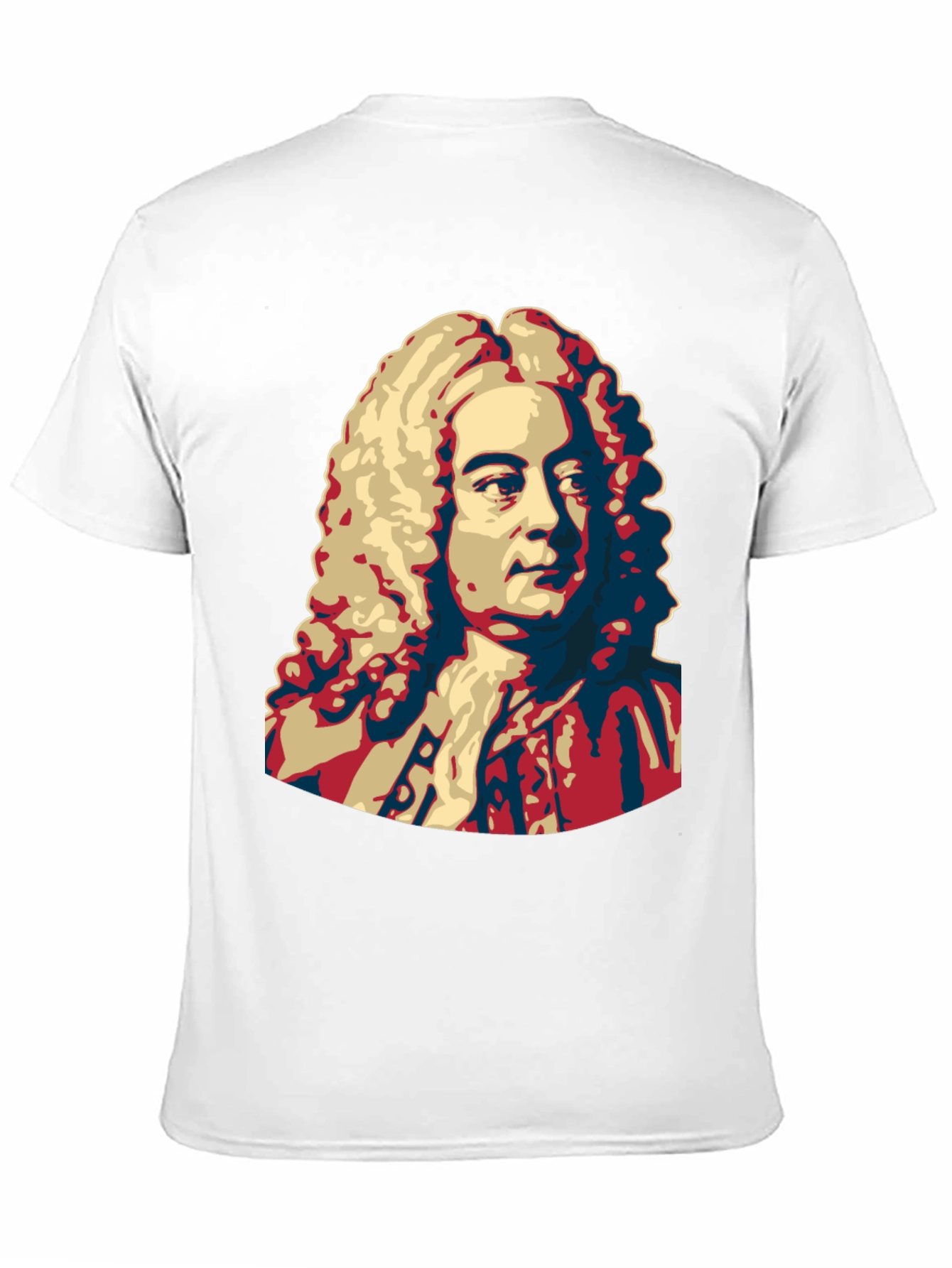 Bach Graphic Print Mens Black T-Shirt