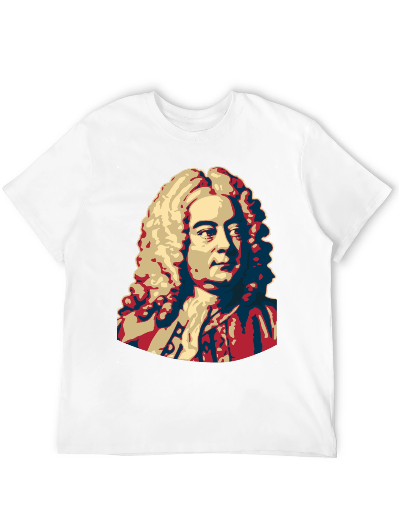 Bach Graphic Print Mens Black T-Shirt