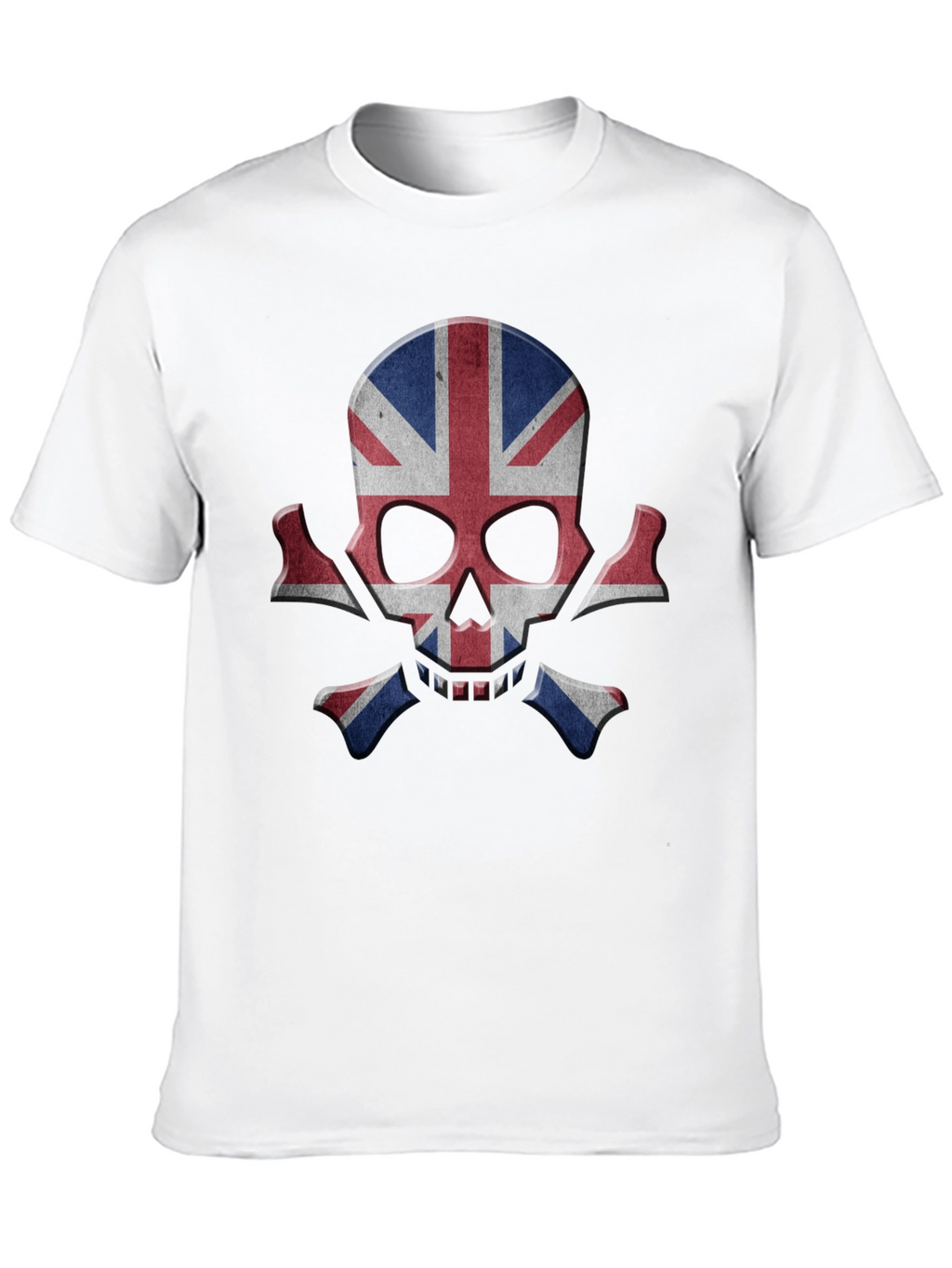 Union Jack Skull Graphic Tee