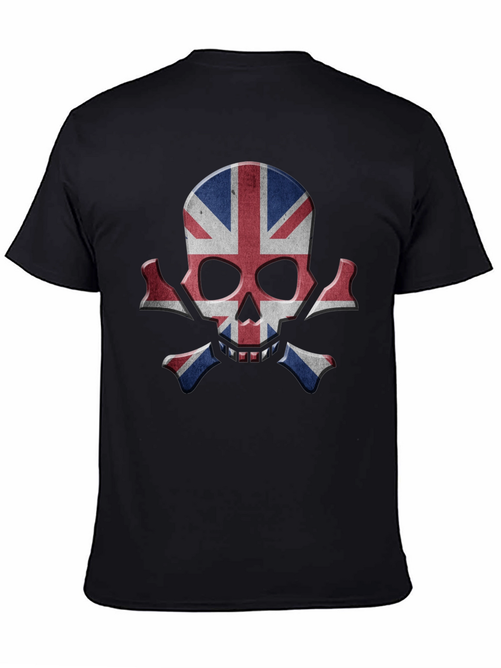 Union Jack Skull Graphic Tee