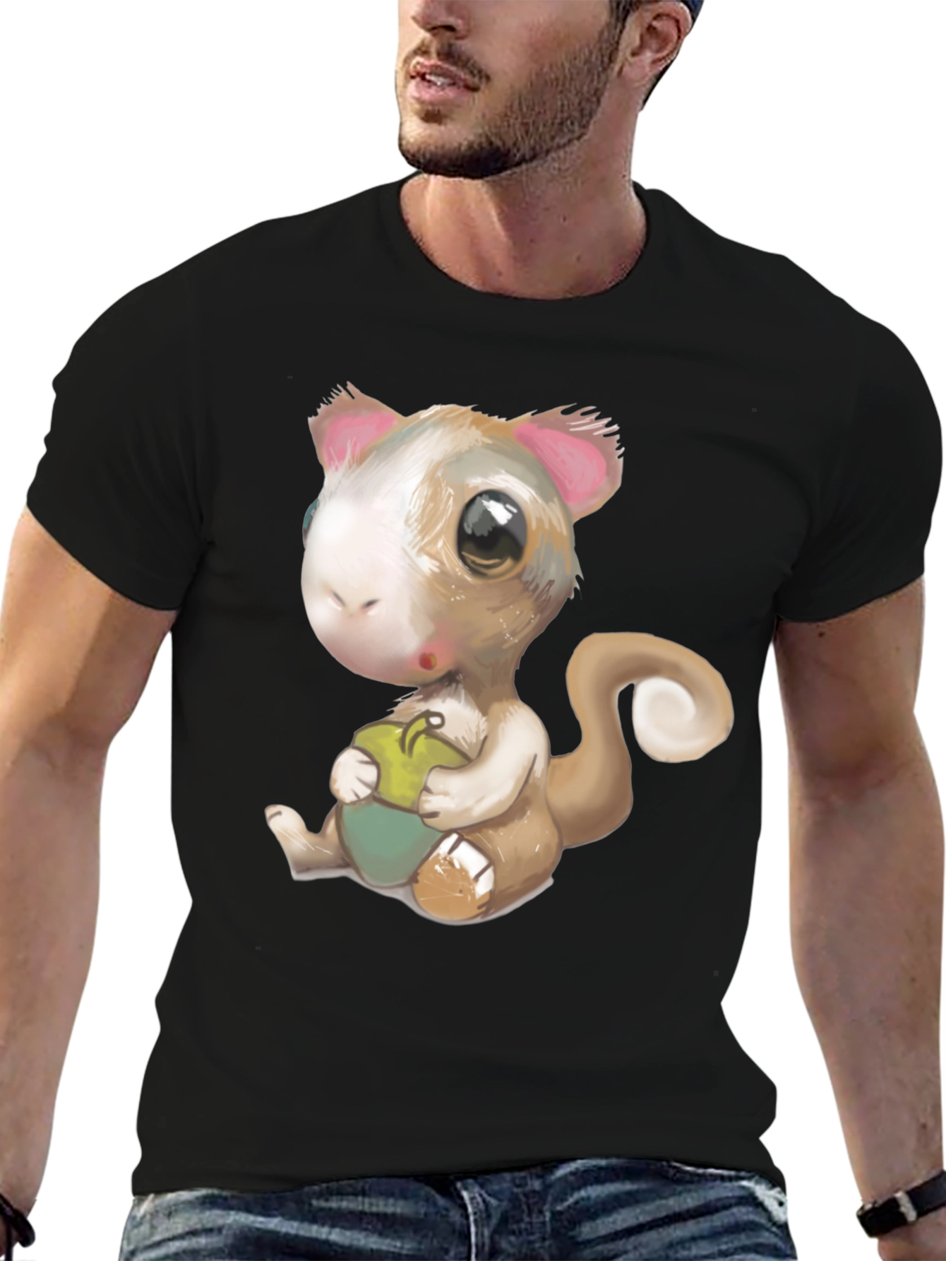 Cute Squirrel Graphic T-Shirt