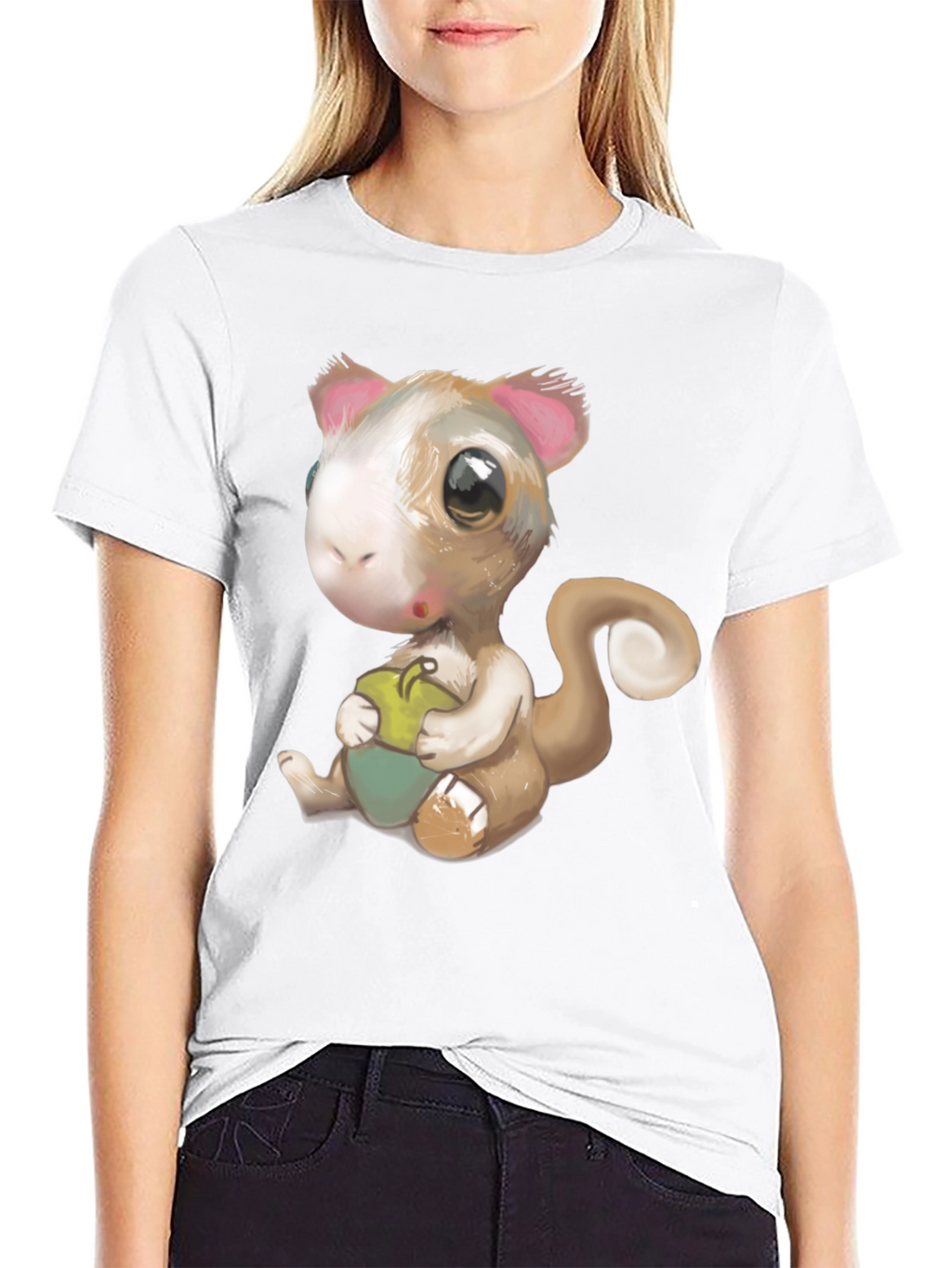 Cute Squirrel Graphic T-Shirt
