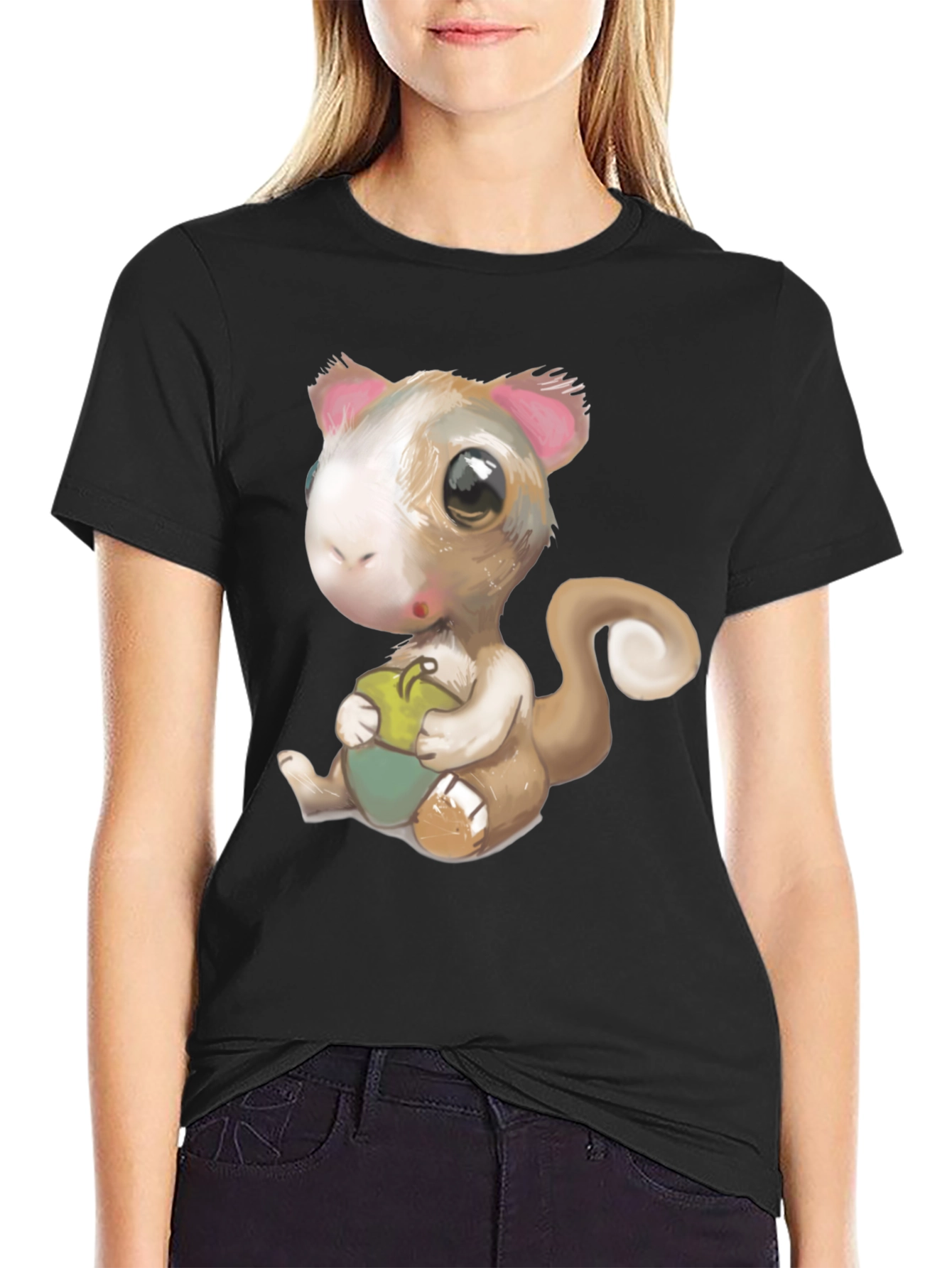 Cute Squirrel Graphic T-Shirt