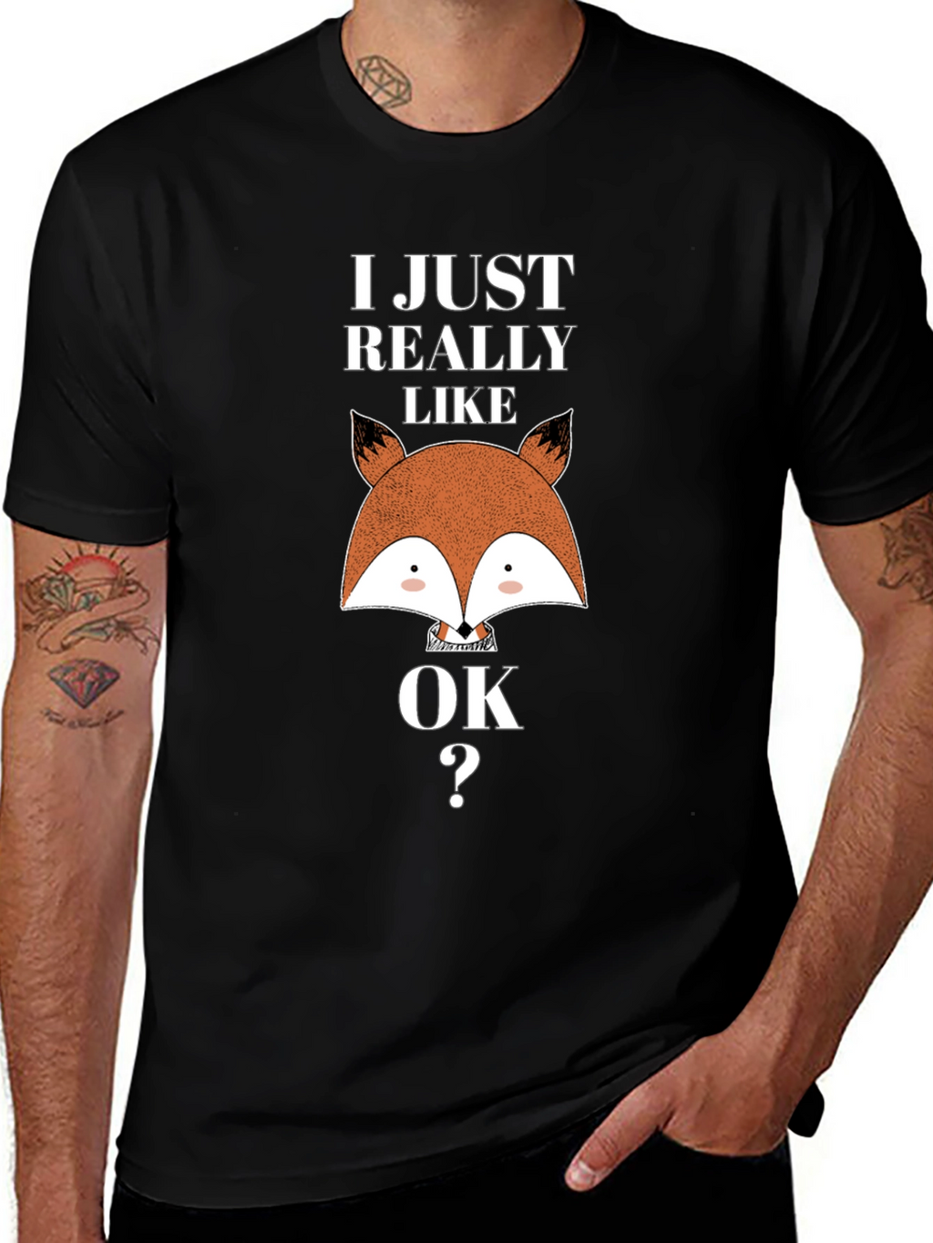 I Just Really Like Foxes OK T-Shirt
