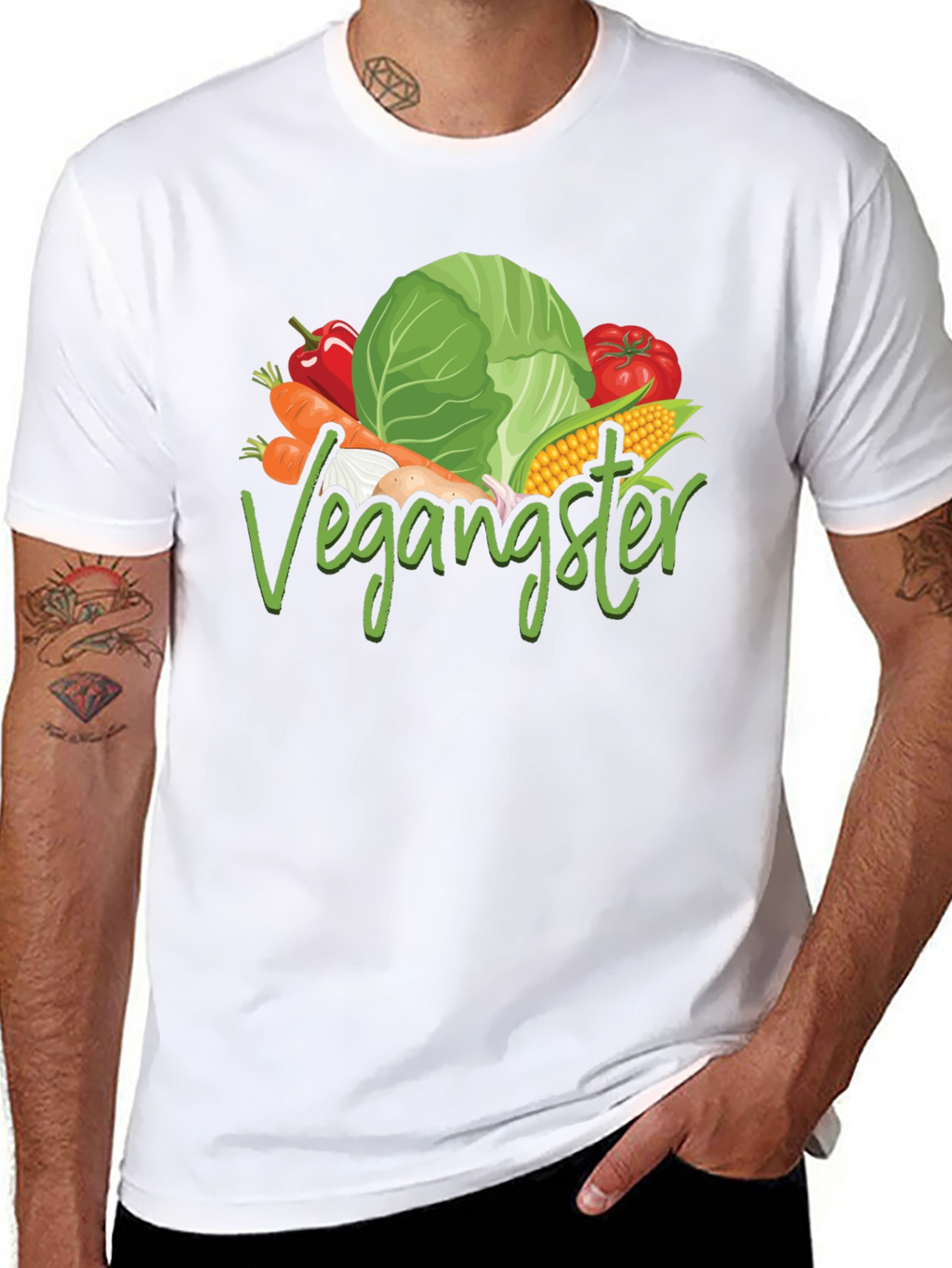 Vegan T-Shirt - Vegangster Tee