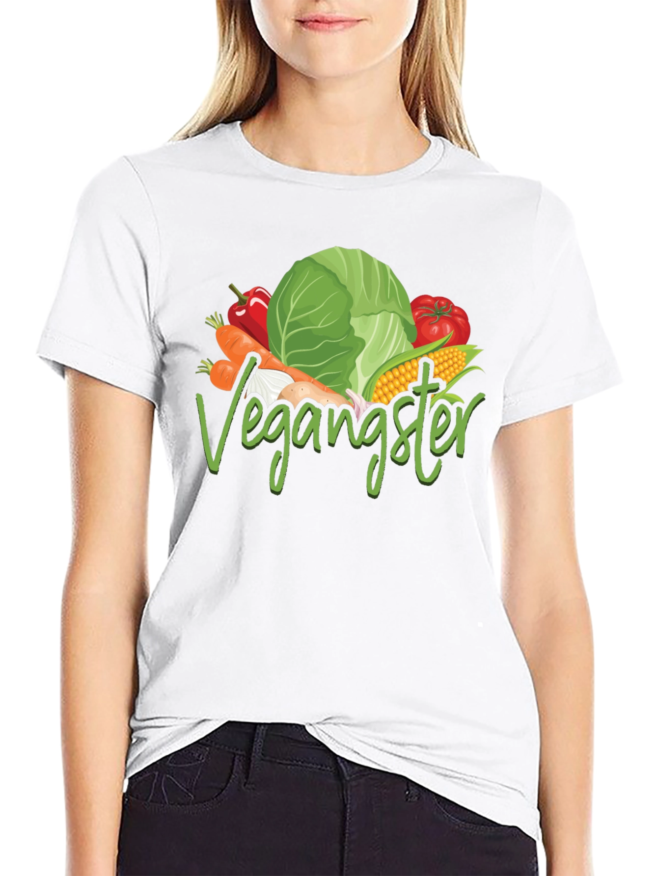 Vegan T-Shirt - Vegangster Tee