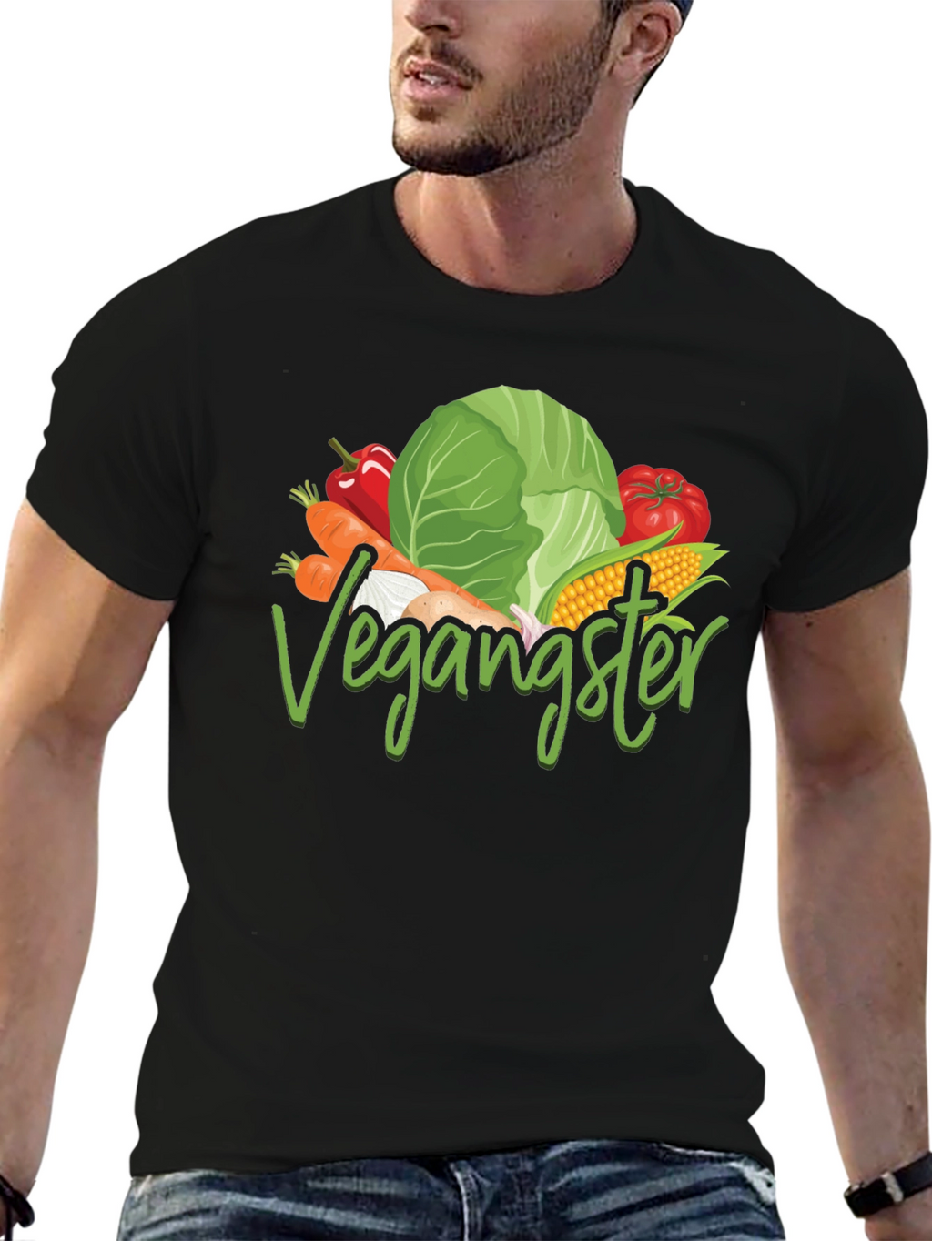 Vegan T-Shirt - Vegangster Tee