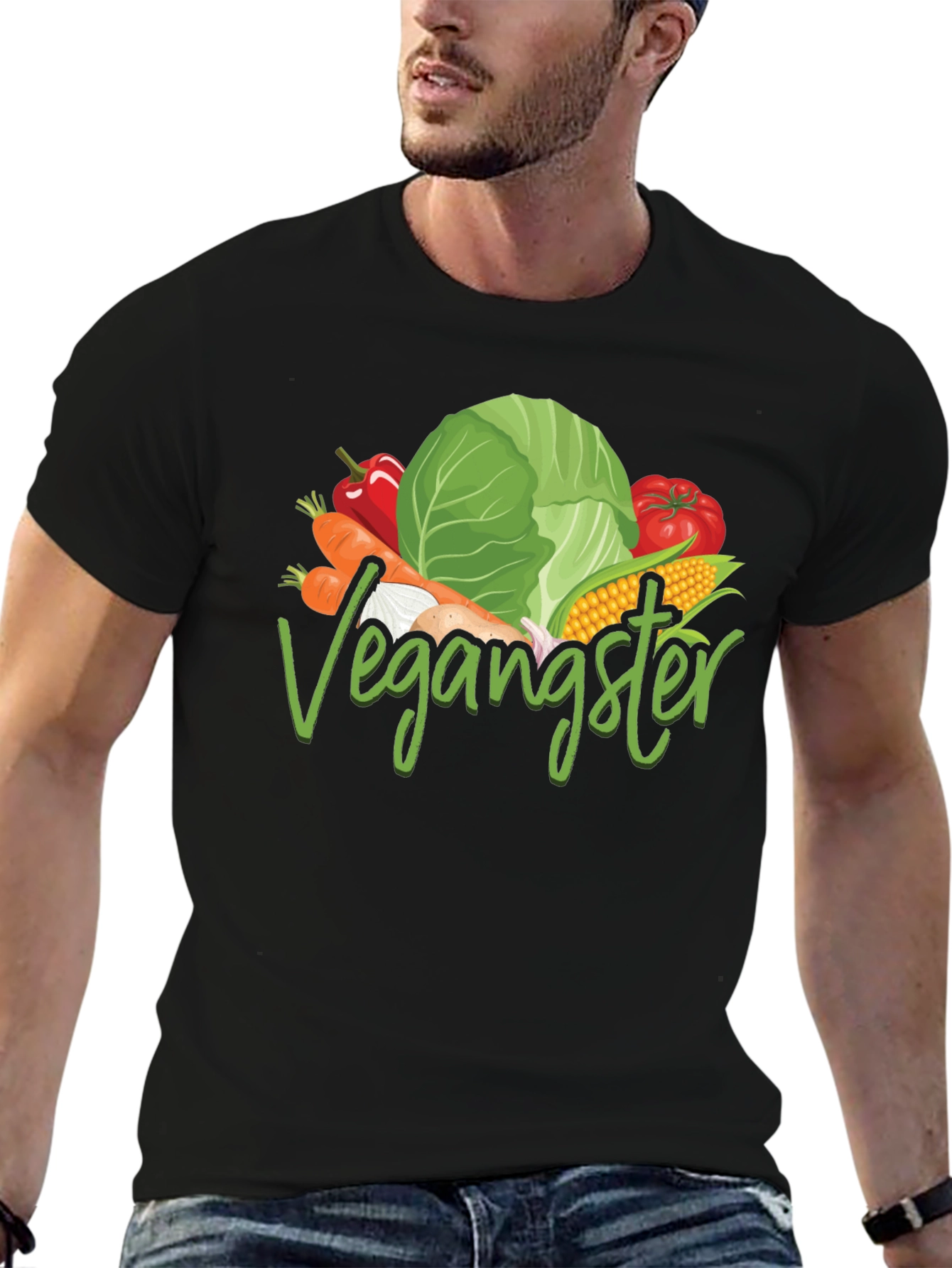 Vegan T-Shirt - Vegangster Tee