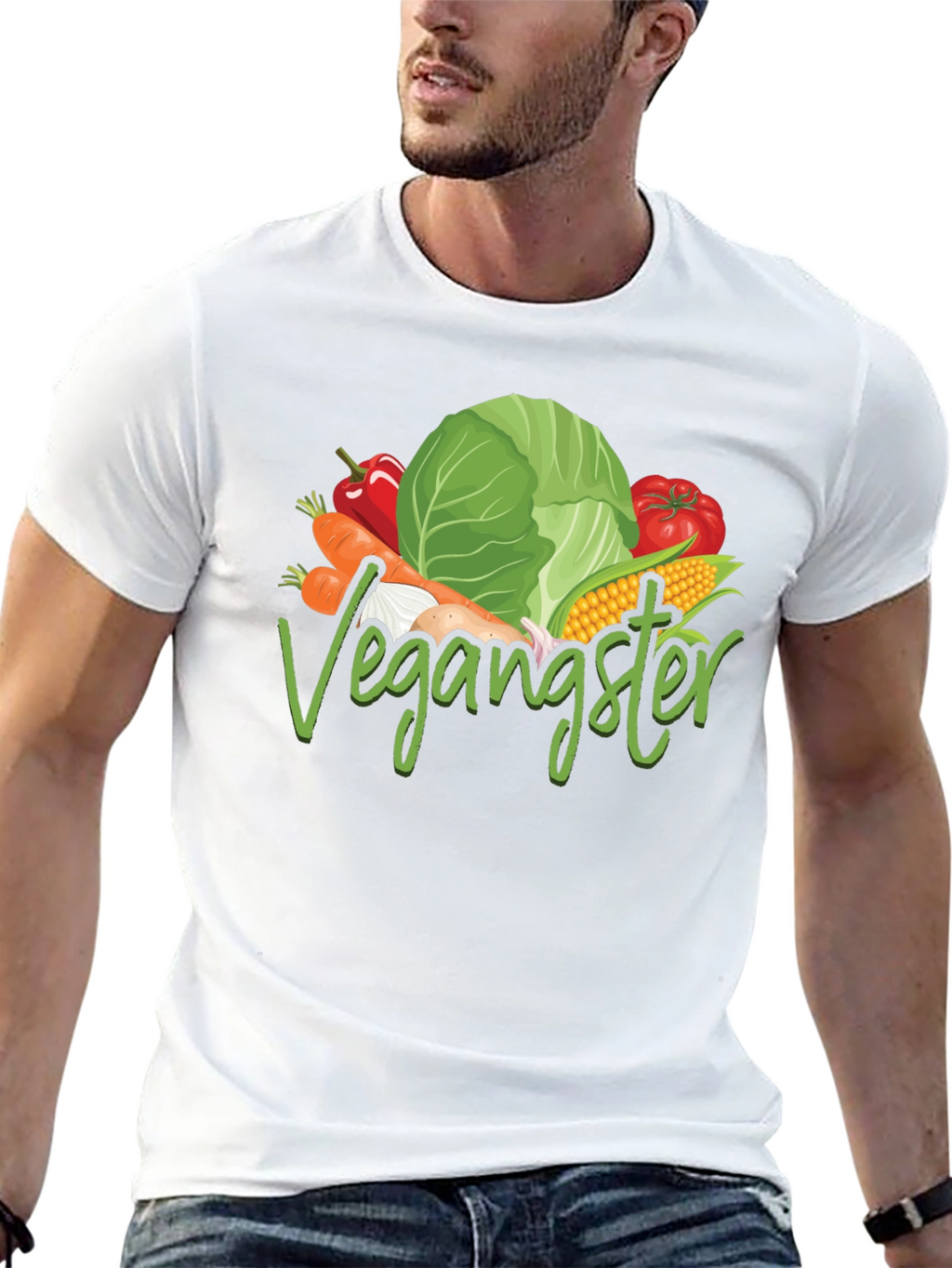 Vegan T-Shirt - Vegangster Tee