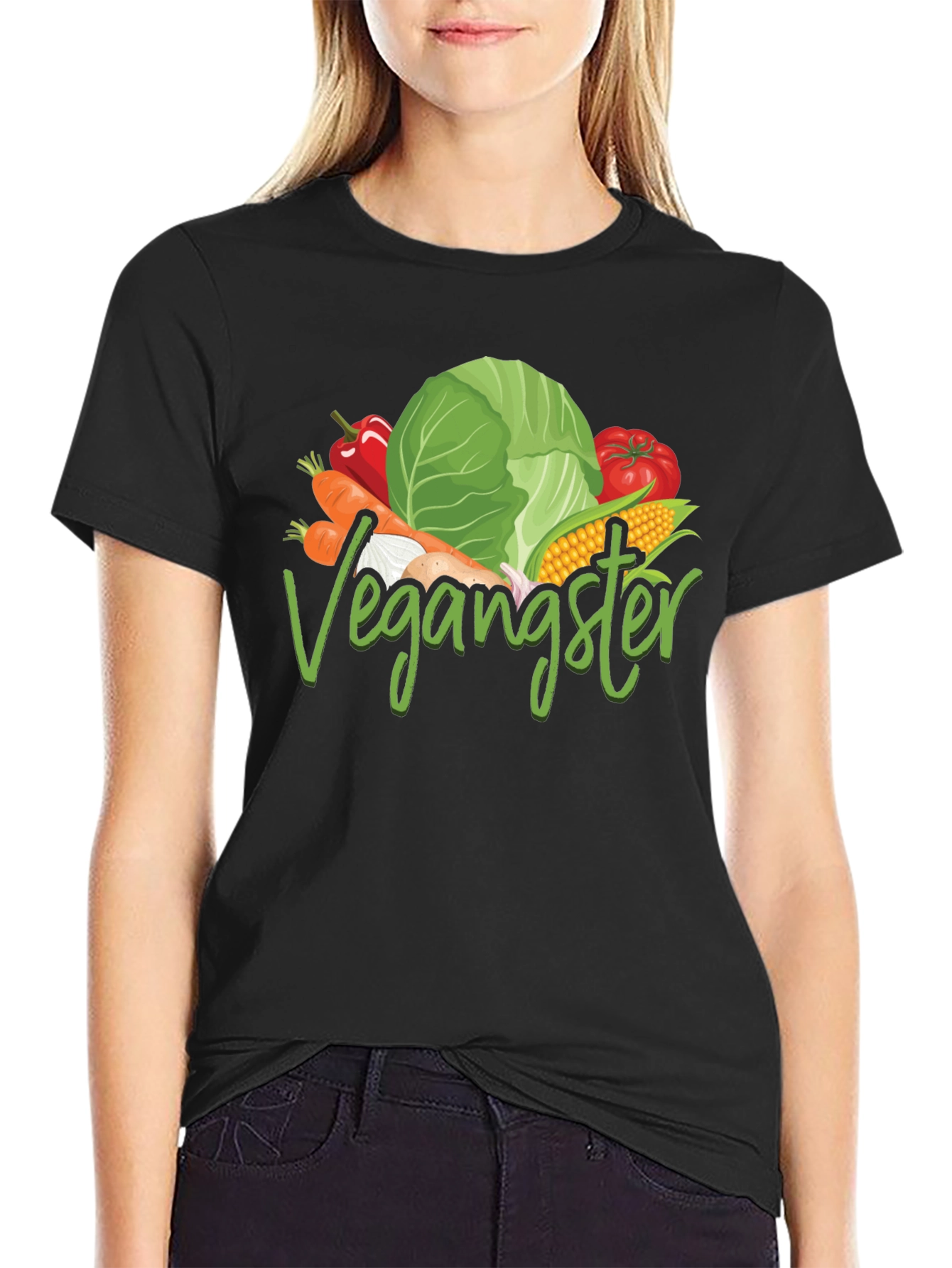 Vegan T-Shirt - Vegangster Tee