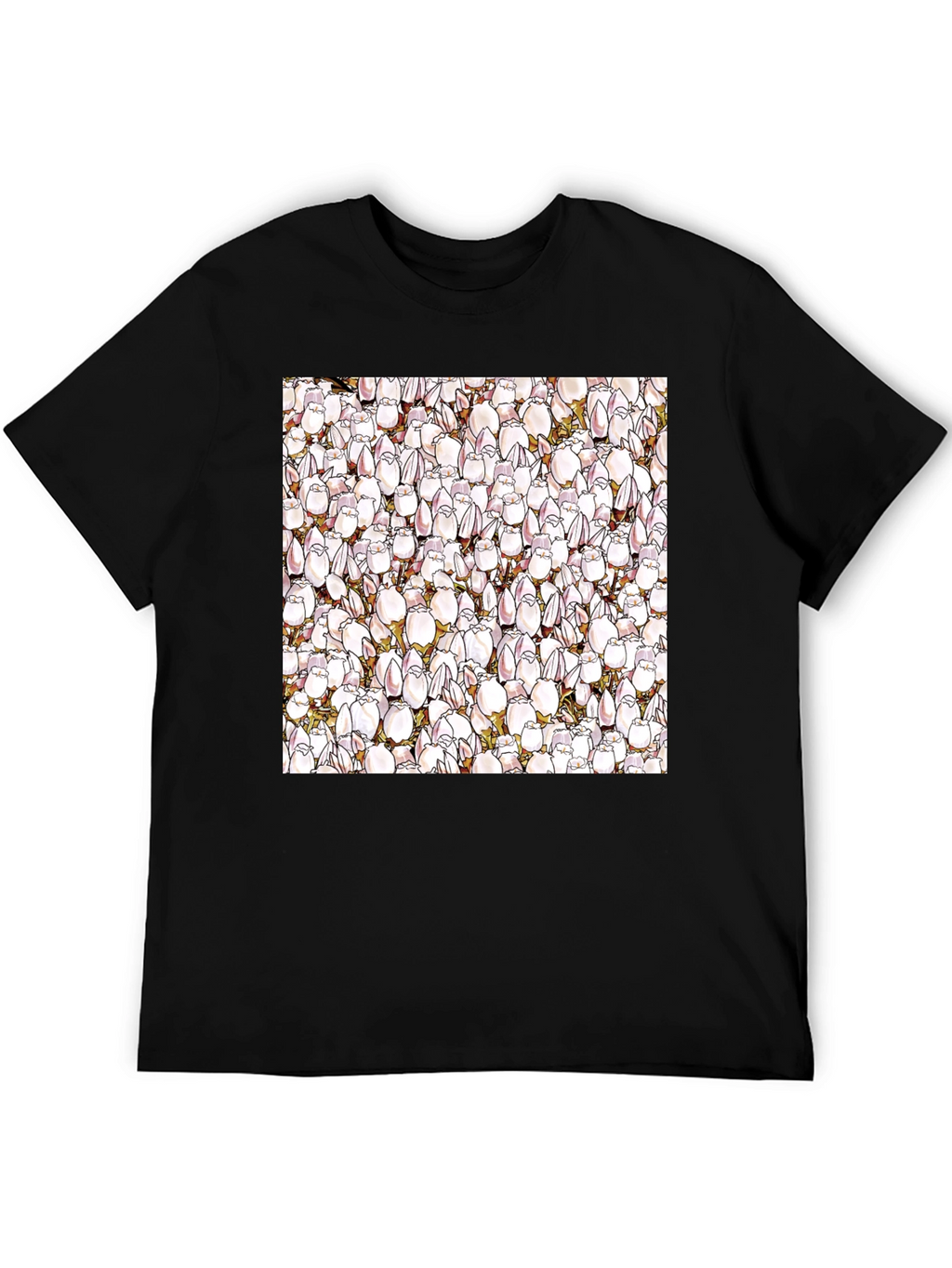 Floral Pattern T-Shirt - Unique Design