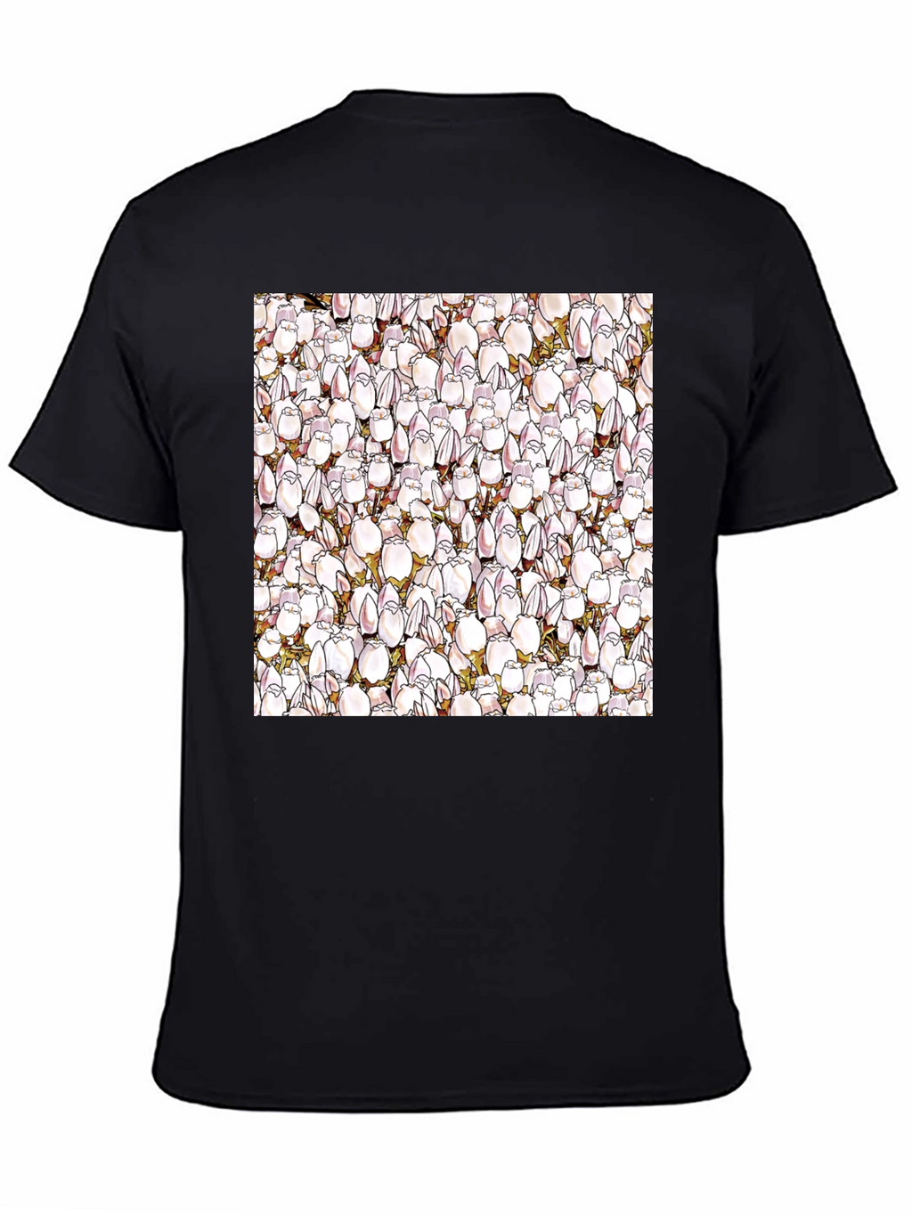 Floral Pattern T-Shirt - Unique Design
