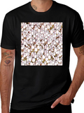 Floral Pattern T-Shirt - Unique Design