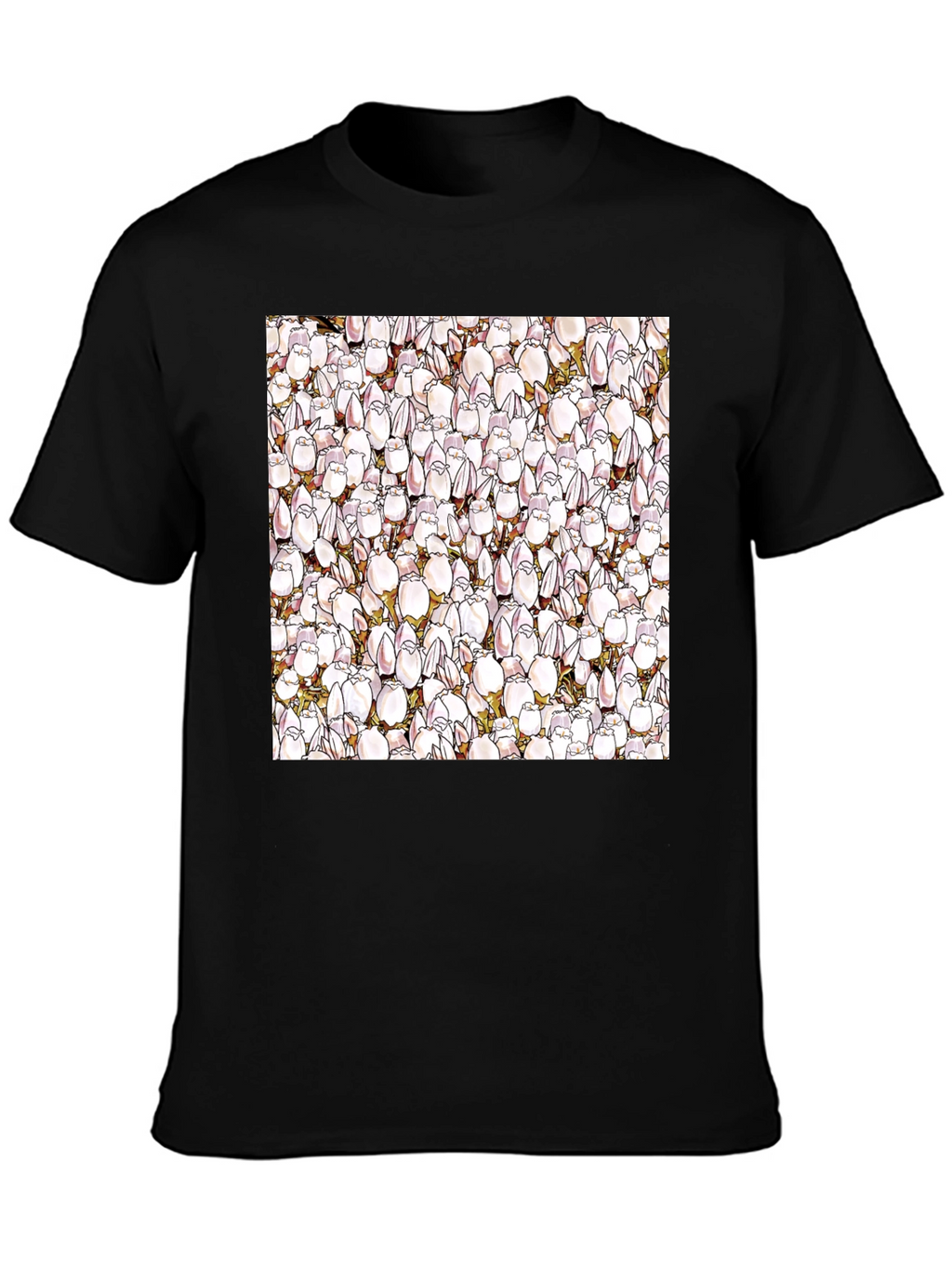 Floral Pattern T-Shirt - Unique Design