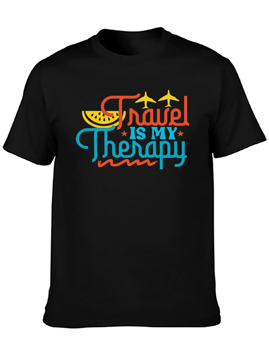 Travel is My Therapy Graphic Tee
