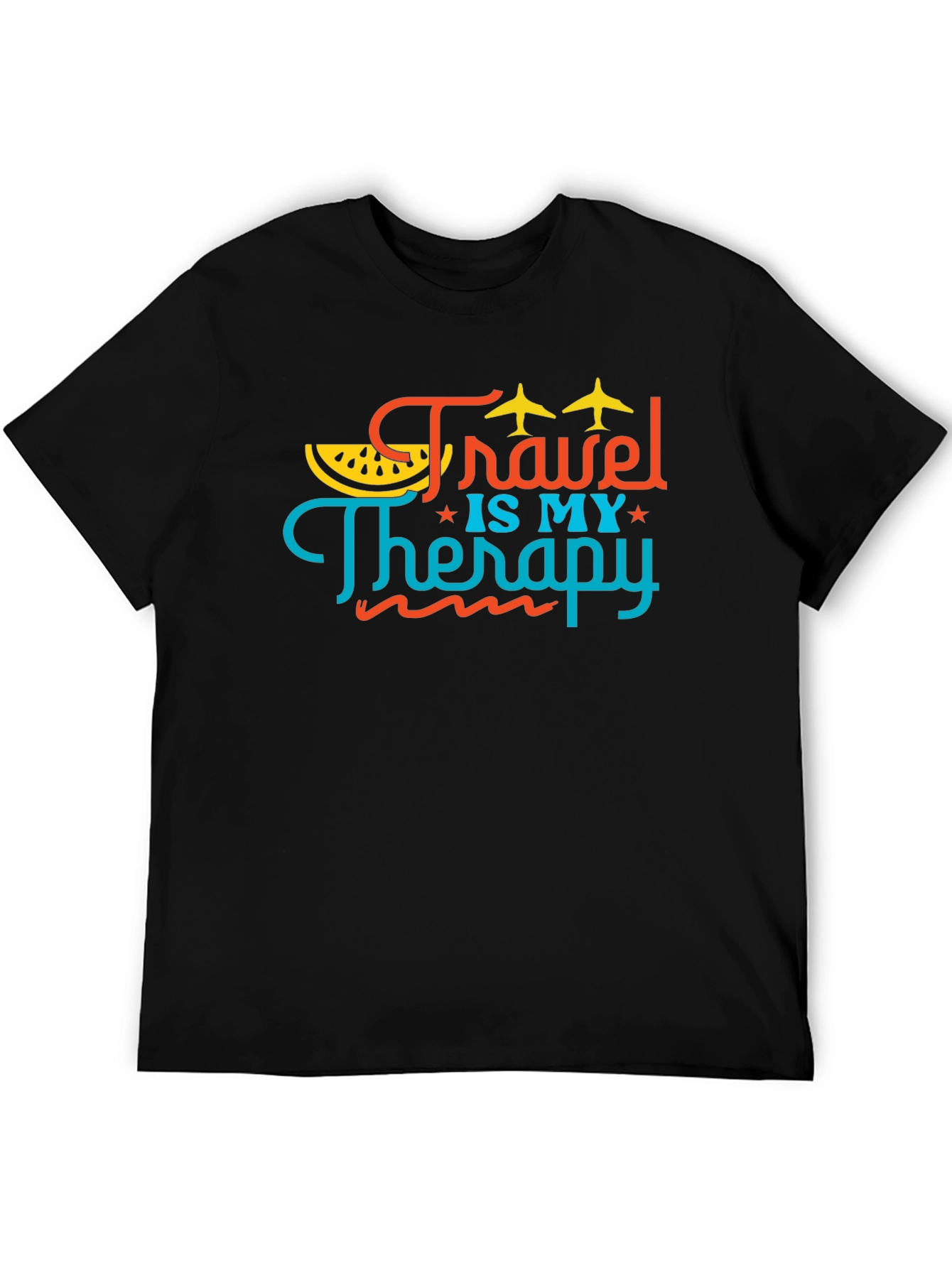 Travel is My Therapy Graphic Tee