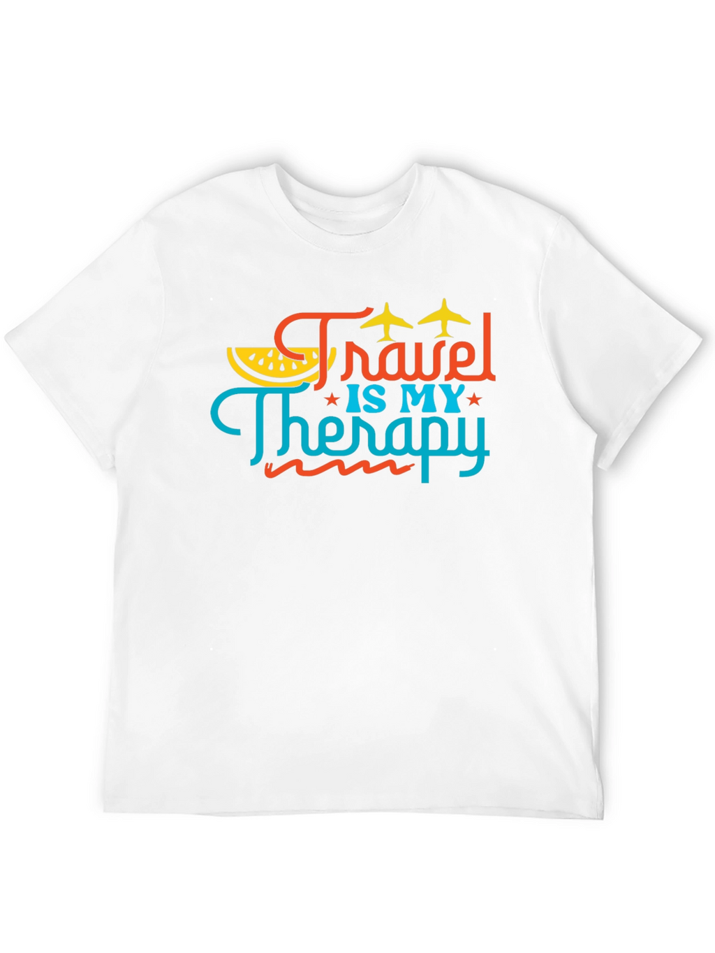 Travel is My Therapy Graphic Tee