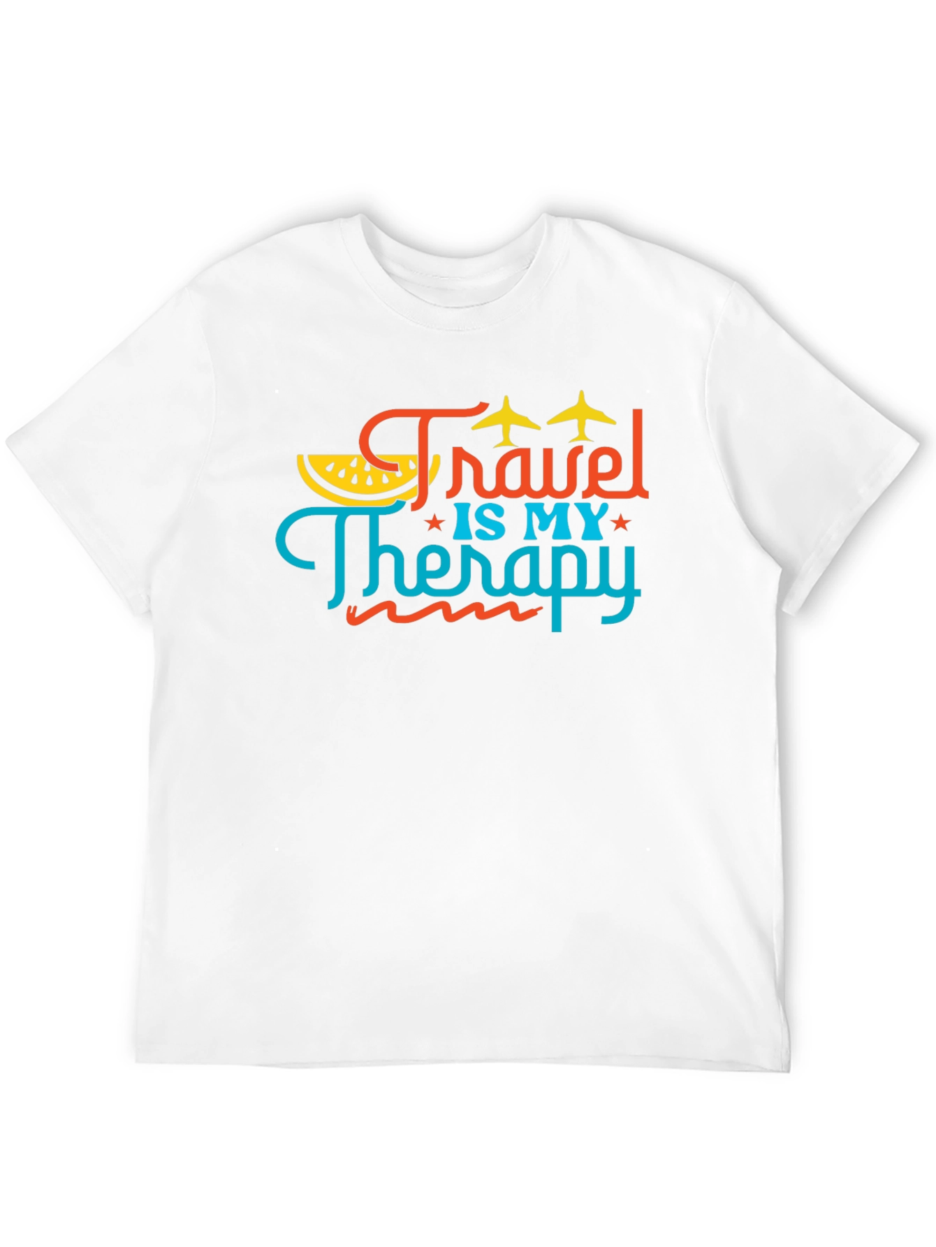 Travel is My Therapy Graphic Tee