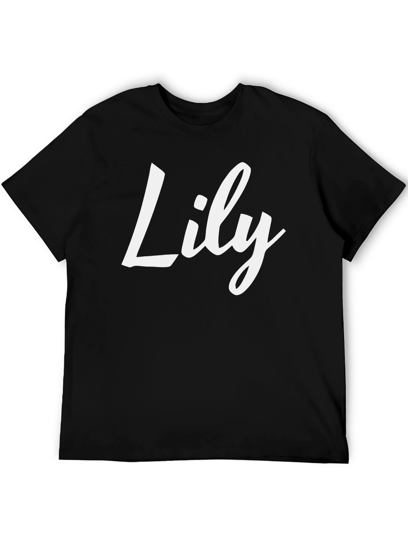 Lily Script T-Shirt - Personalized Name Tee