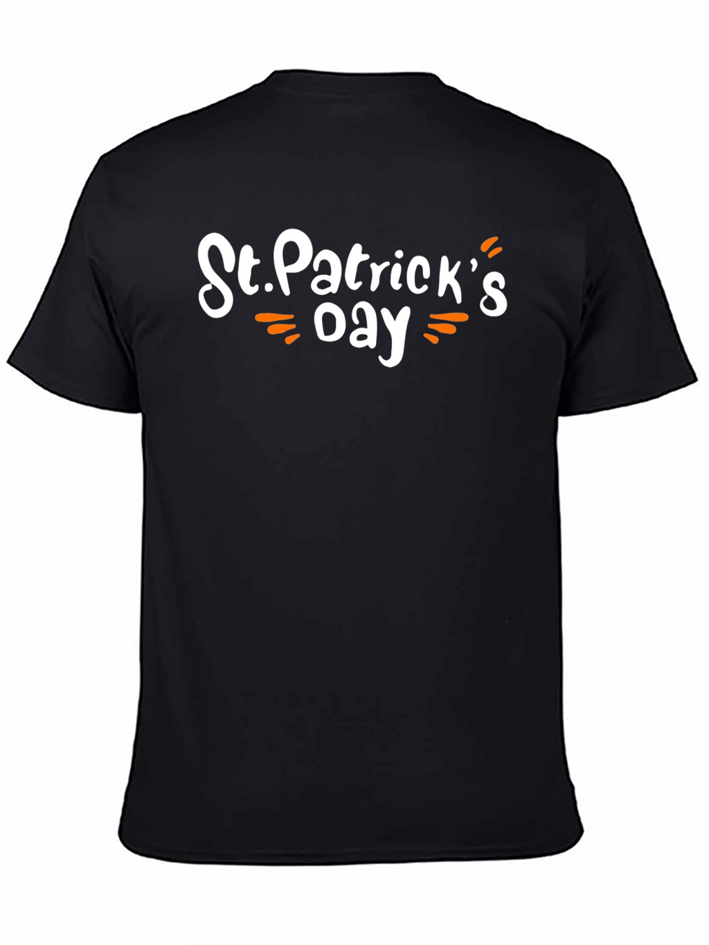 St. Patricks Day Graphic Black T-Shirt