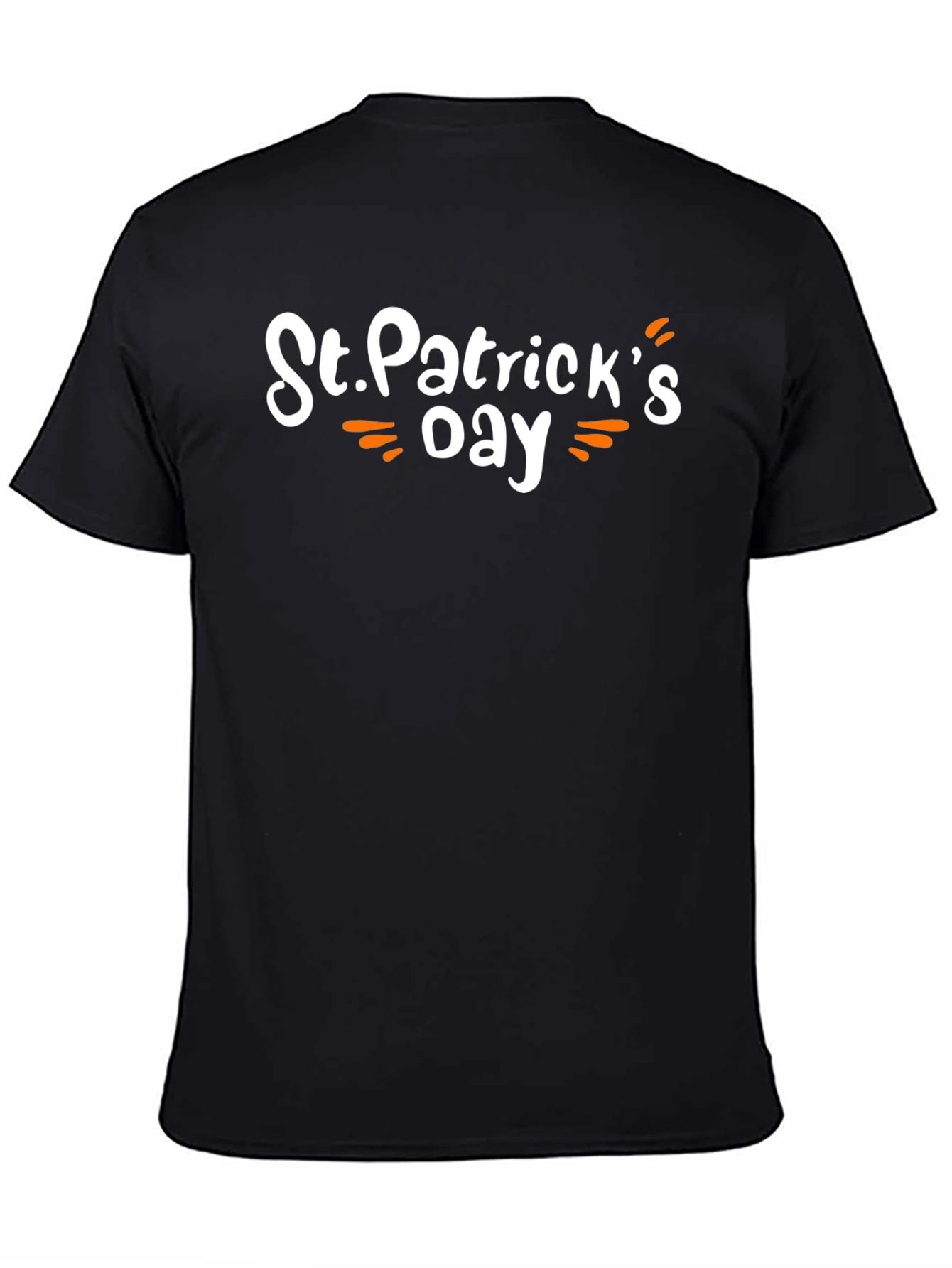 St. Patricks Day Graphic Black T-Shirt