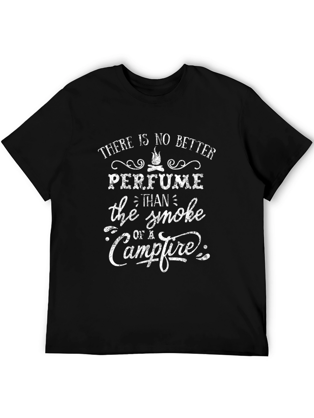 Campfire Smoke Perfume Black T-Shirt