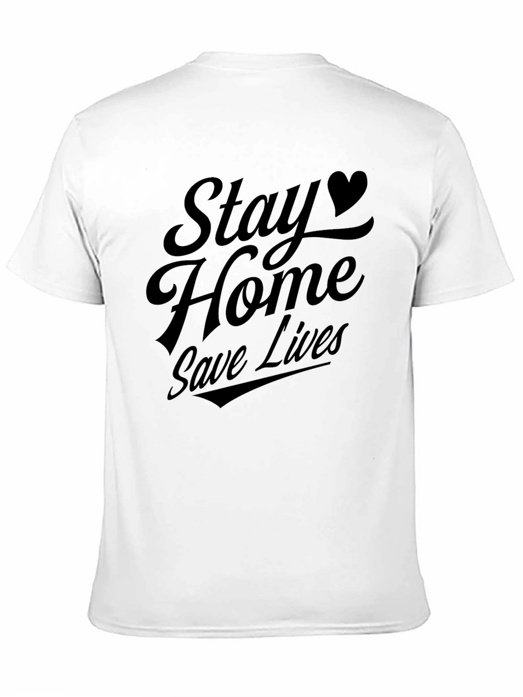 Stay Home Save Lives Graphic Tee