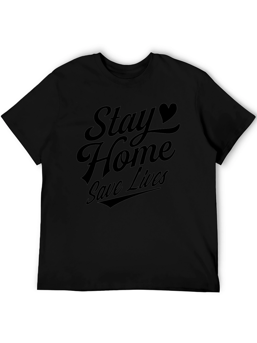 Stay Home Save Lives Graphic Tee