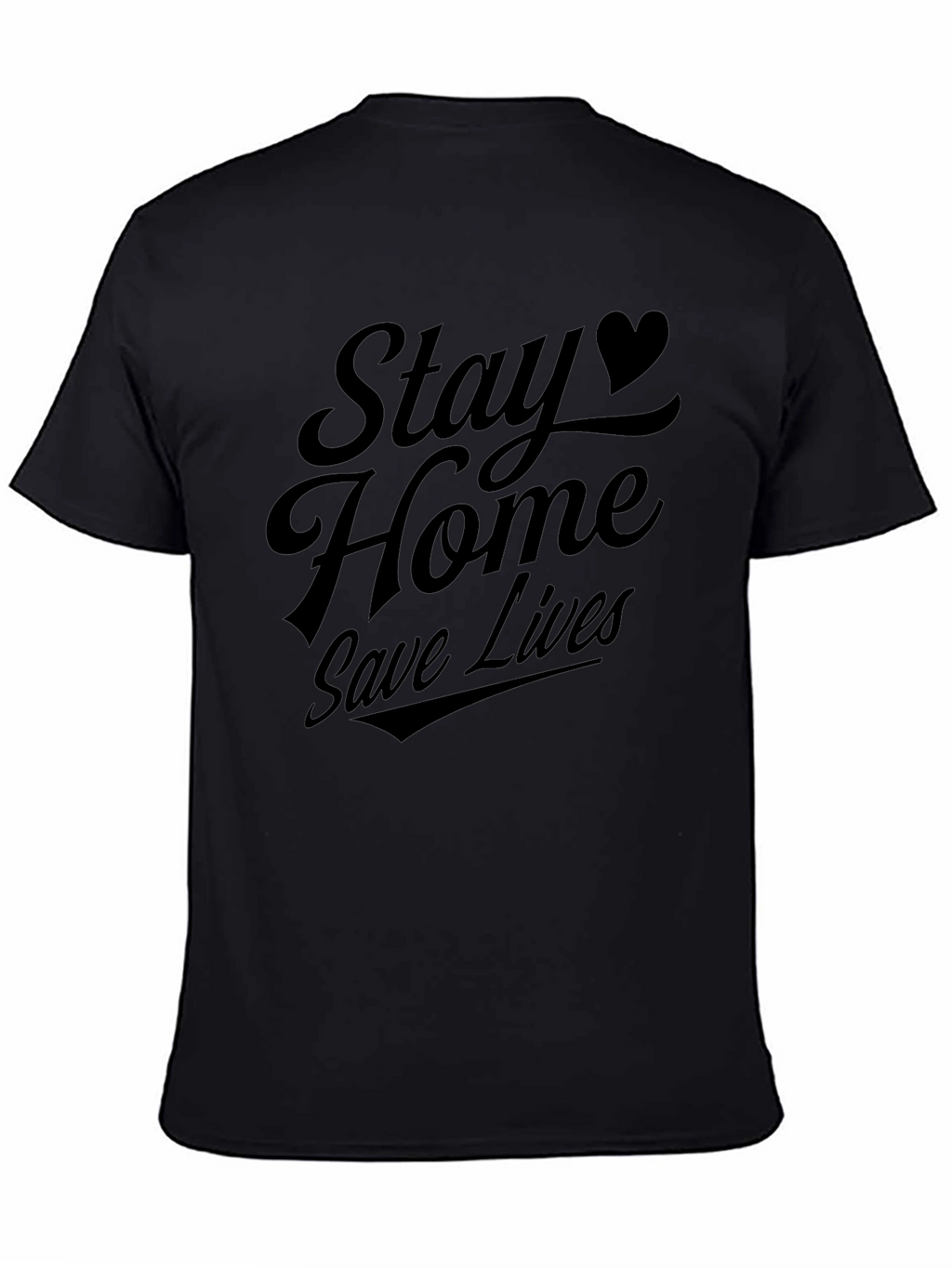 Stay Home Save Lives Graphic Tee
