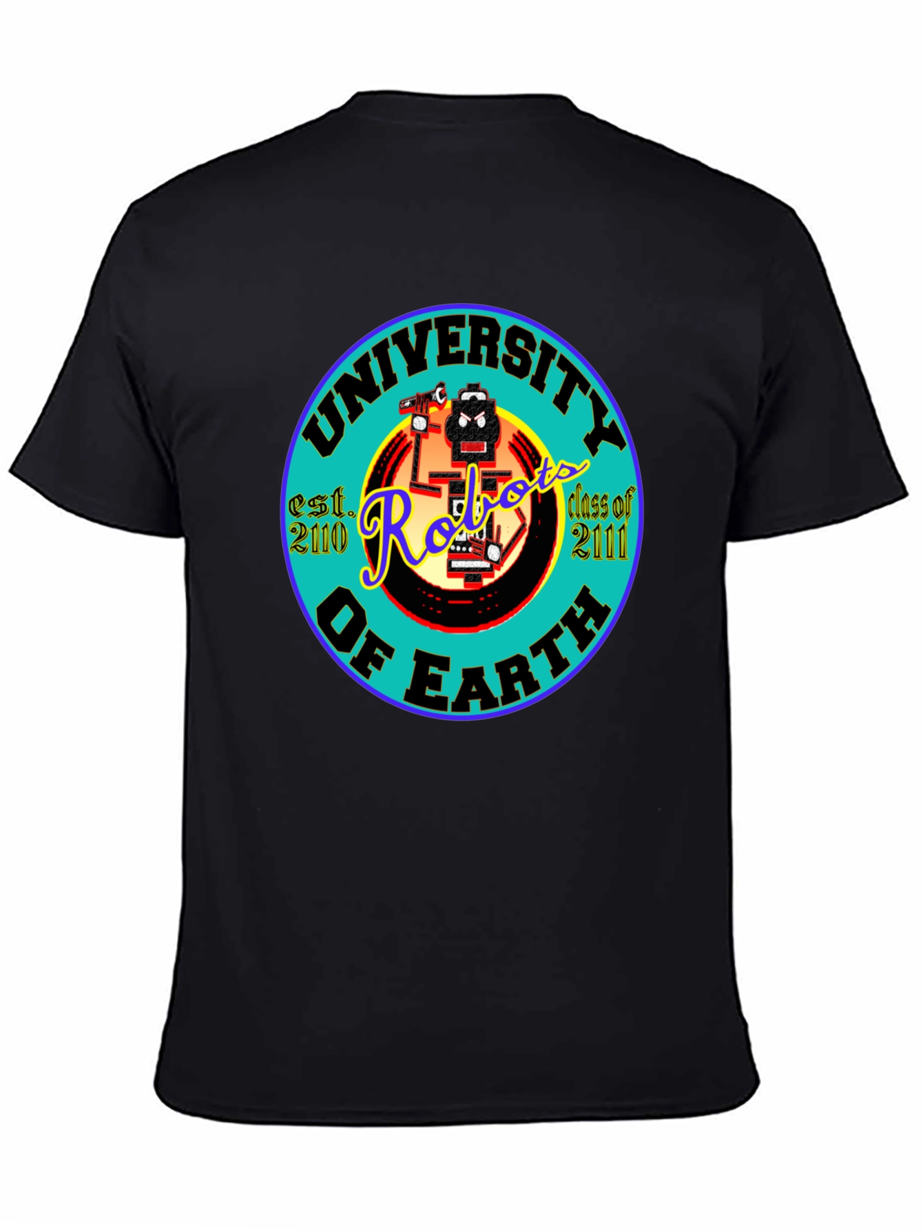 University of Earth Robots T-Shirt
