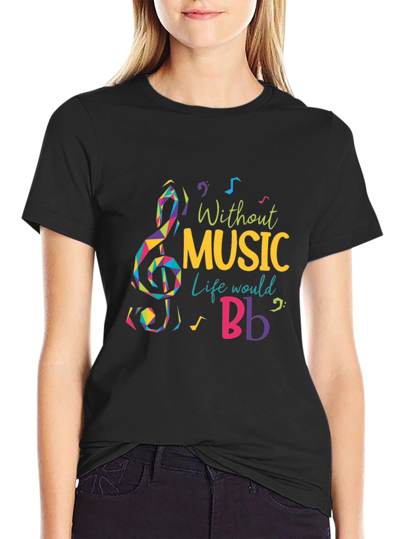 Without Music Life Would B Flat T-Shirt