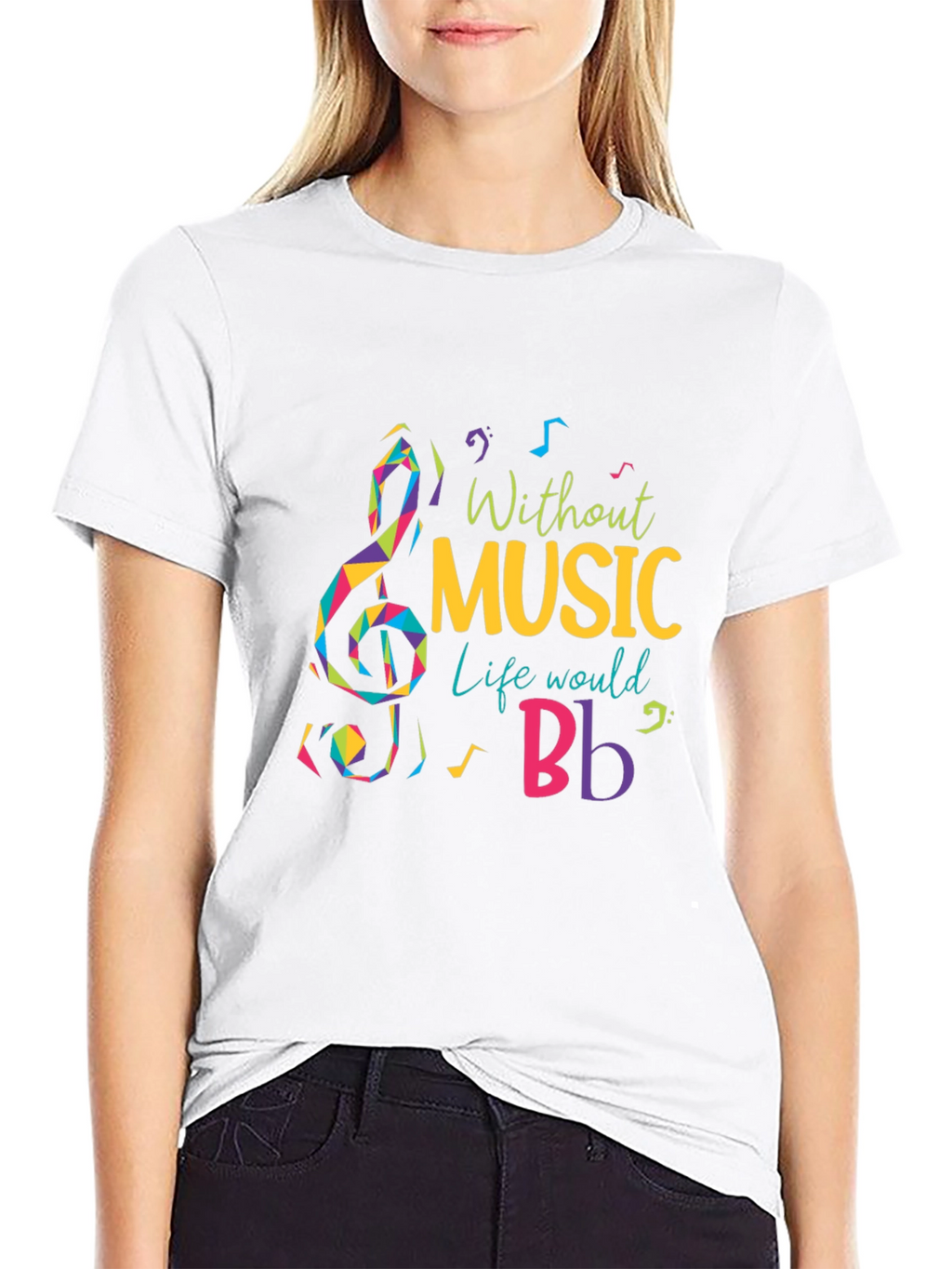 Without Music Life Would B Flat T-Shirt