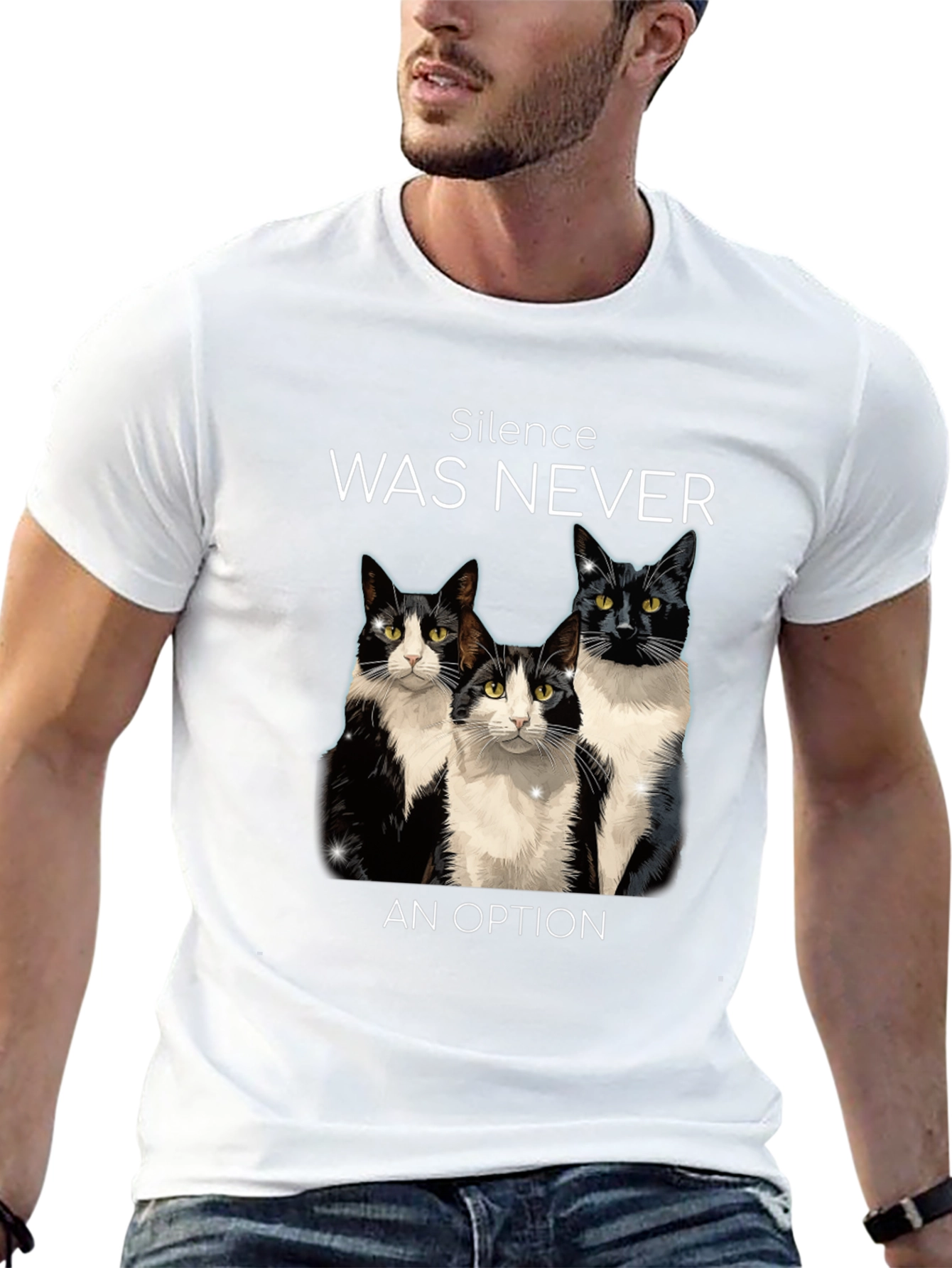 Silence Was Never An Option Cats T-Shirt