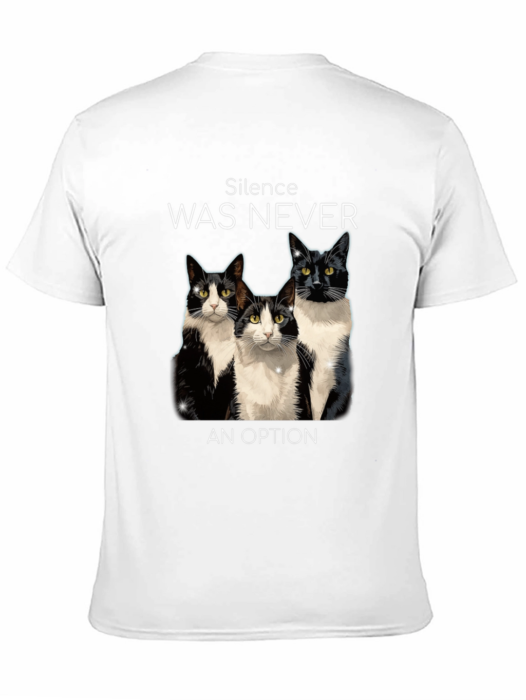Silence Was Never An Option Cats T-Shirt
