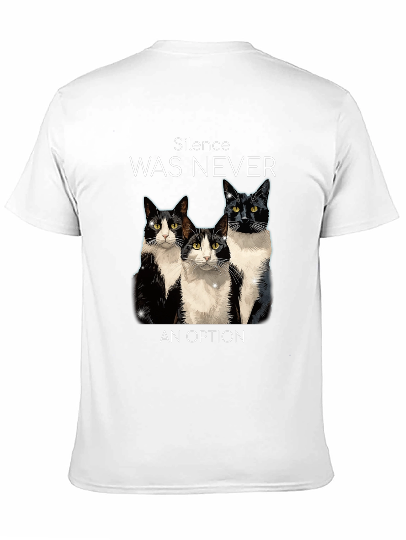 Silence Was Never An Option Cats T-Shirt