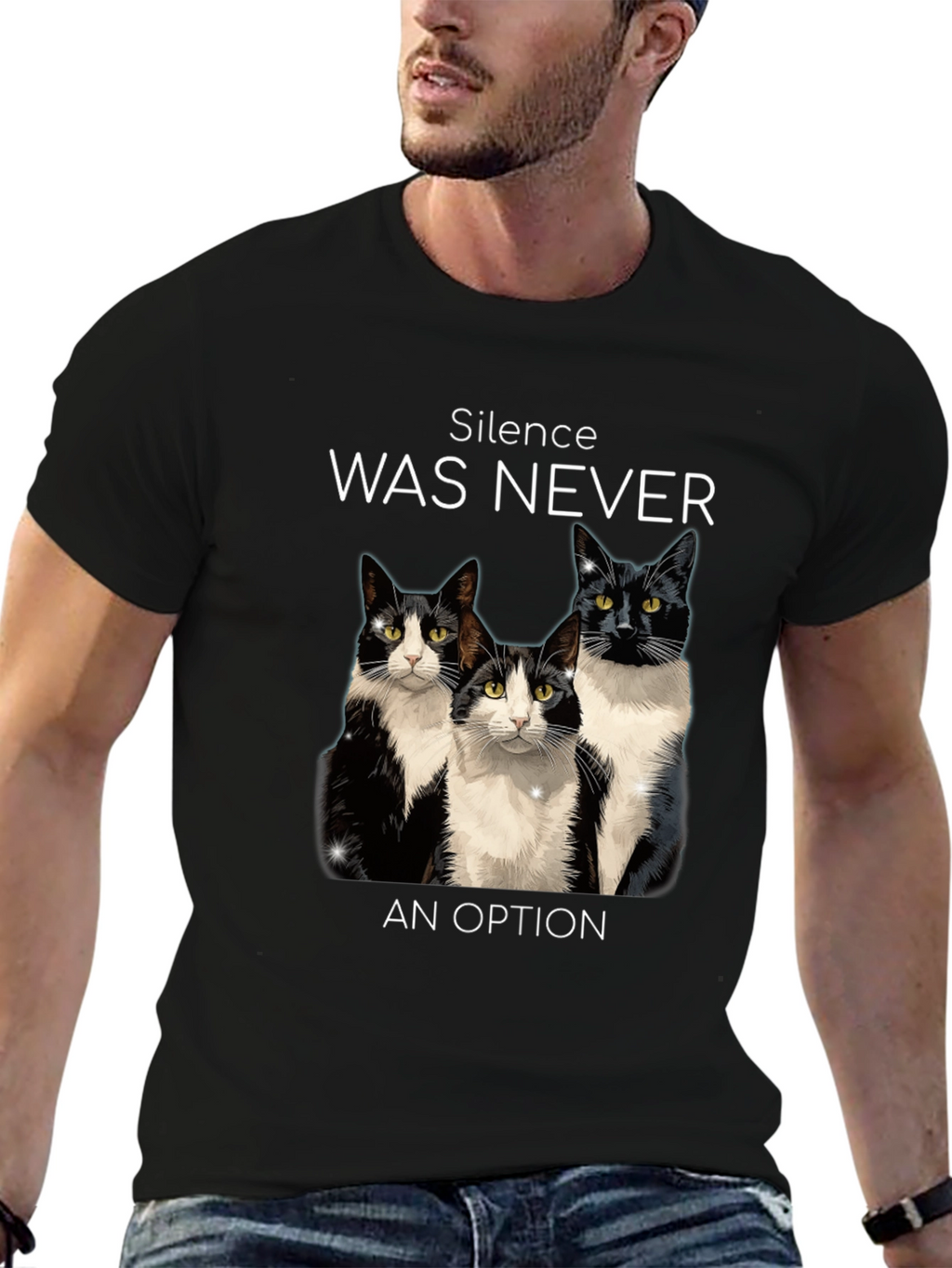 Silence Was Never An Option Cats T-Shirt