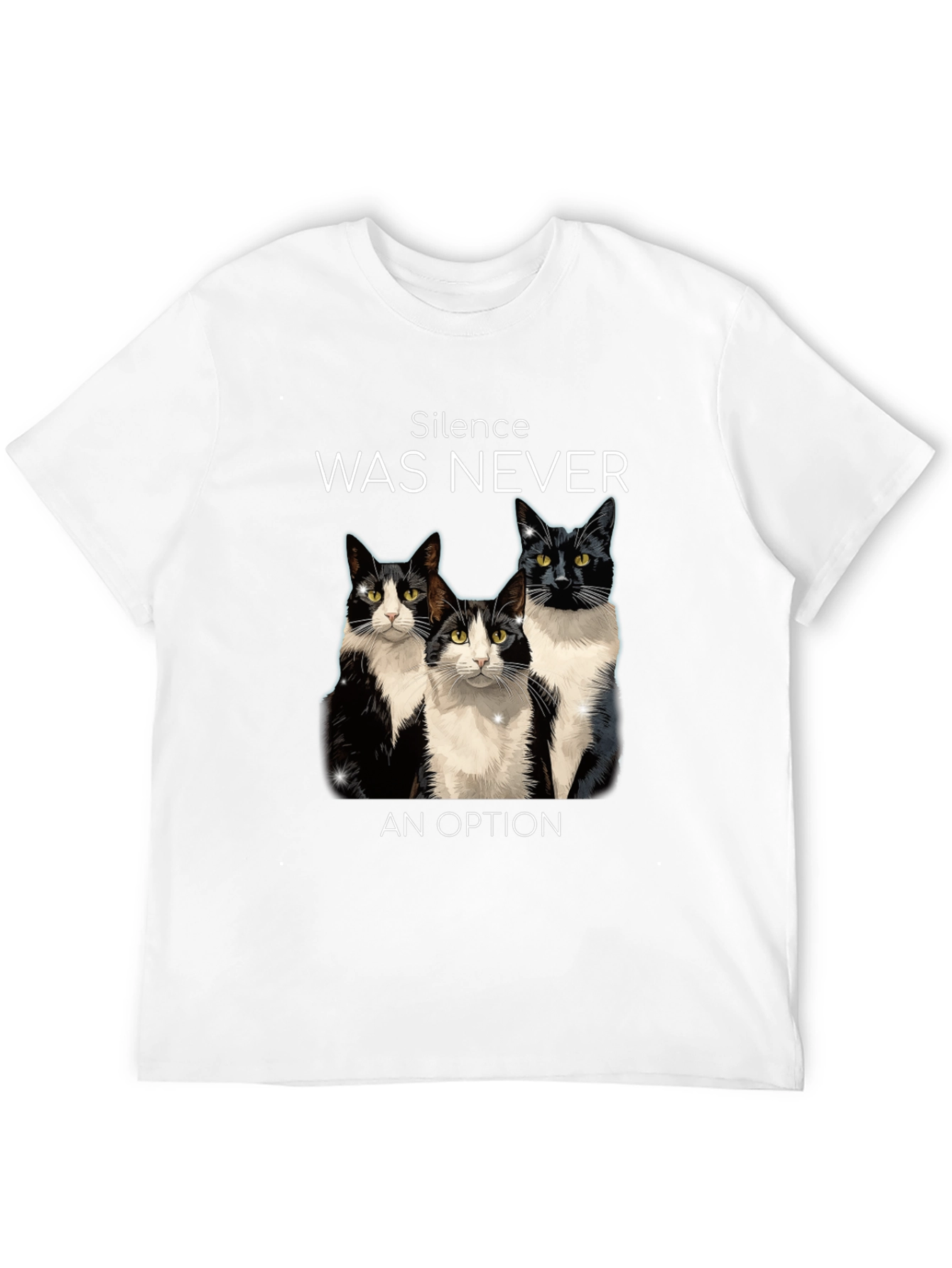 Silence Was Never An Option Cats T-Shirt