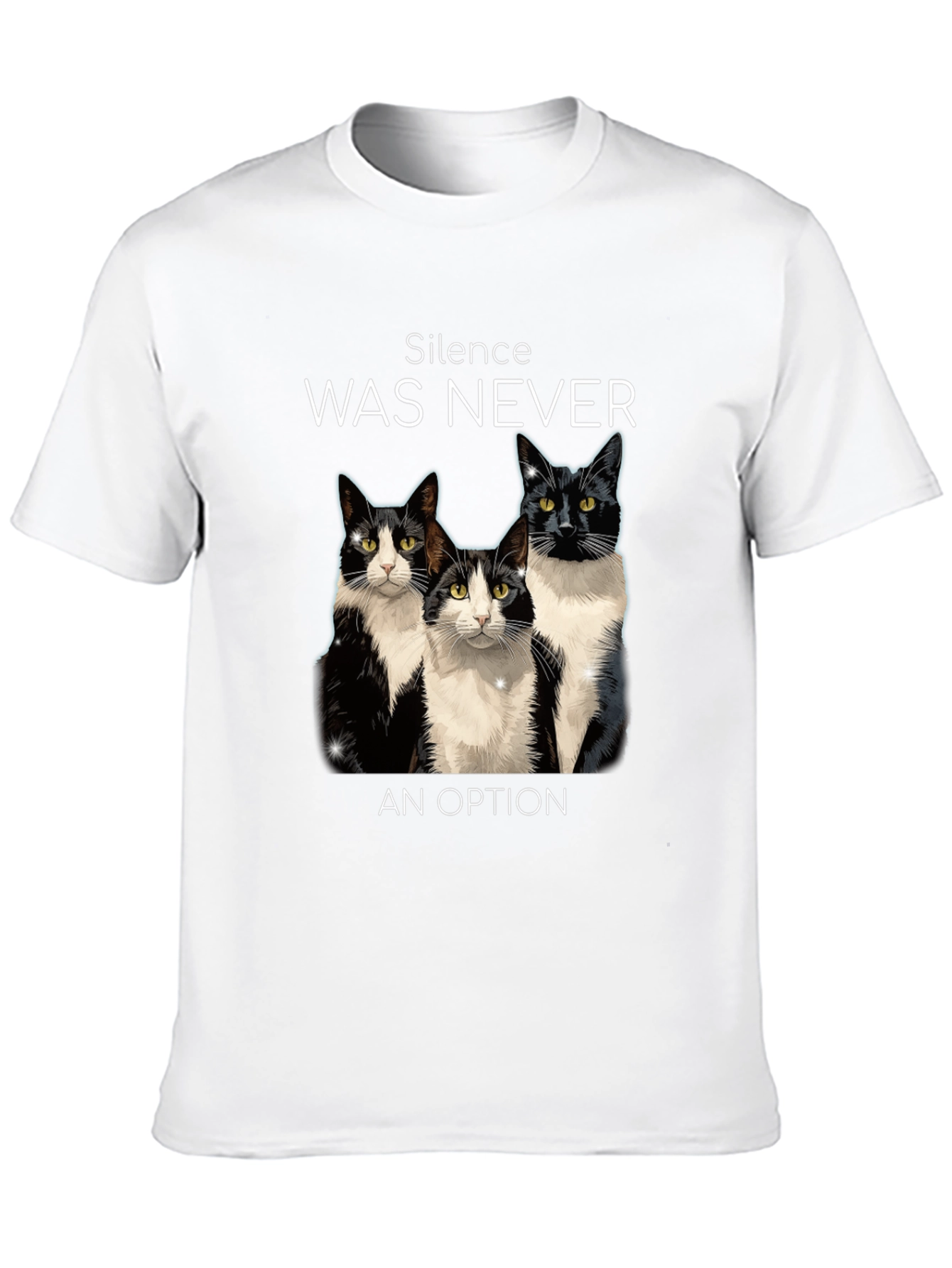 Silence Was Never An Option Cats T-Shirt