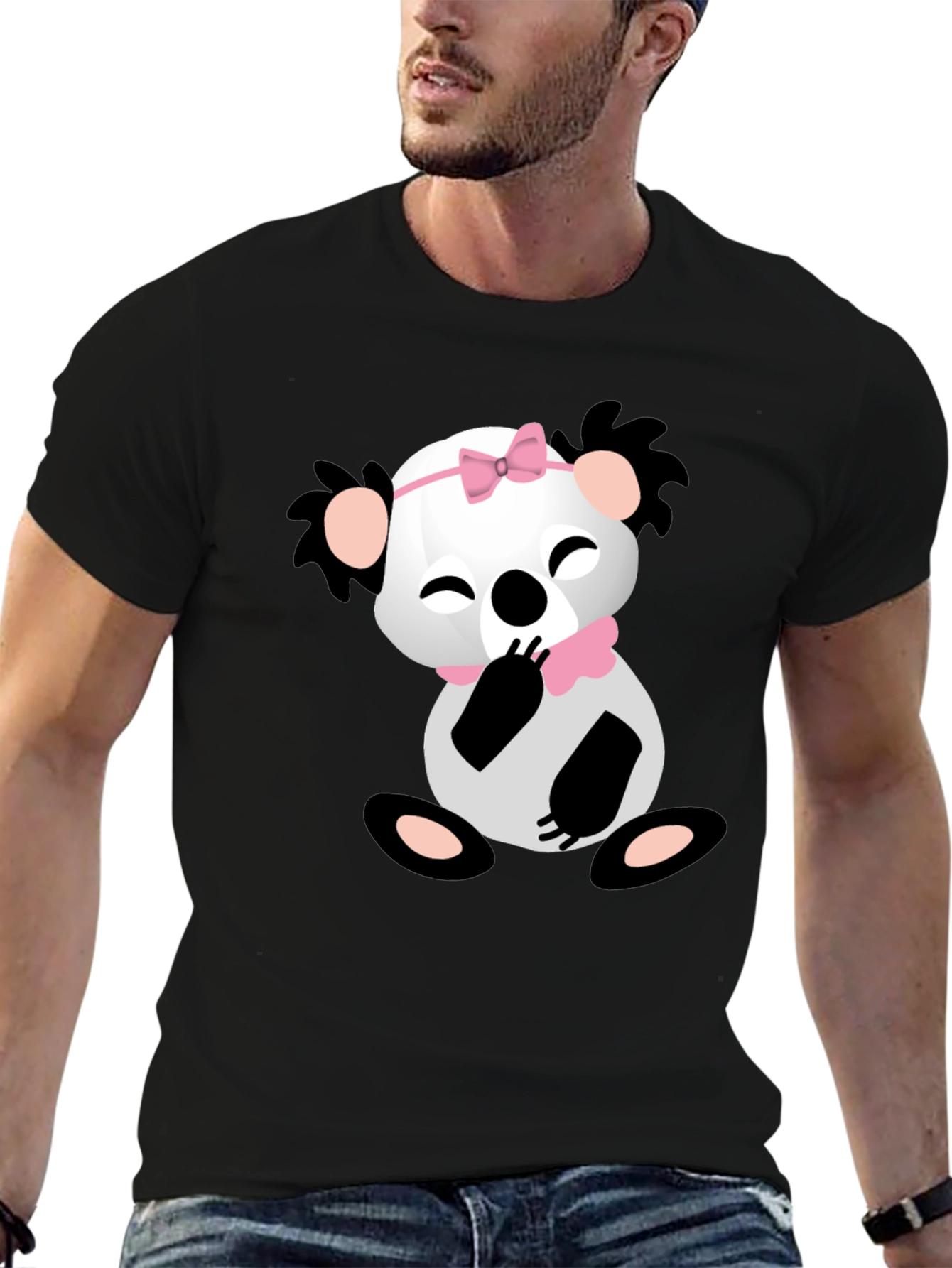 Cute Koala Bear Graphic Tee - Soft Cotton Blend