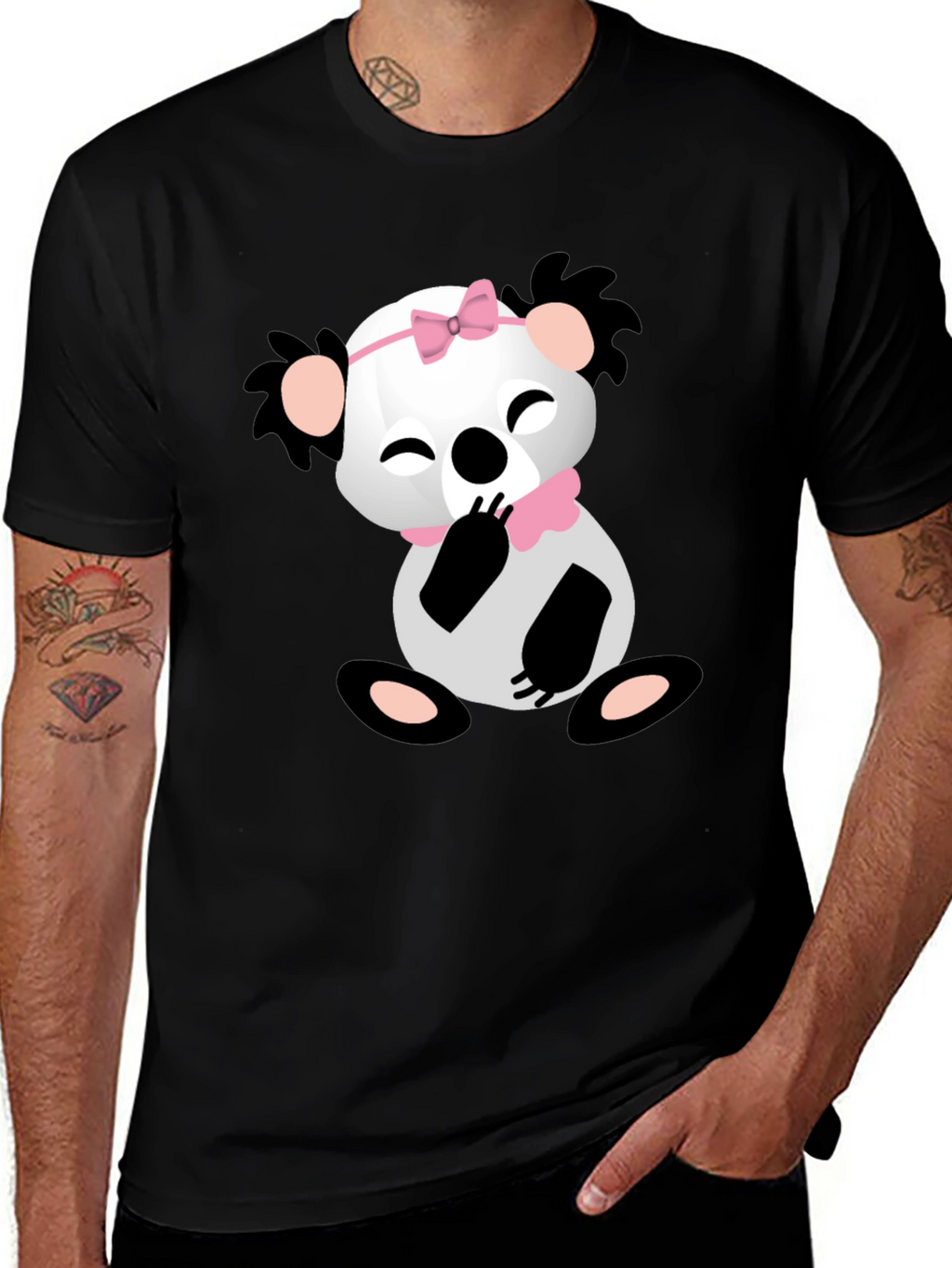 Cute Koala Bear Graphic Tee - Soft Cotton Blend