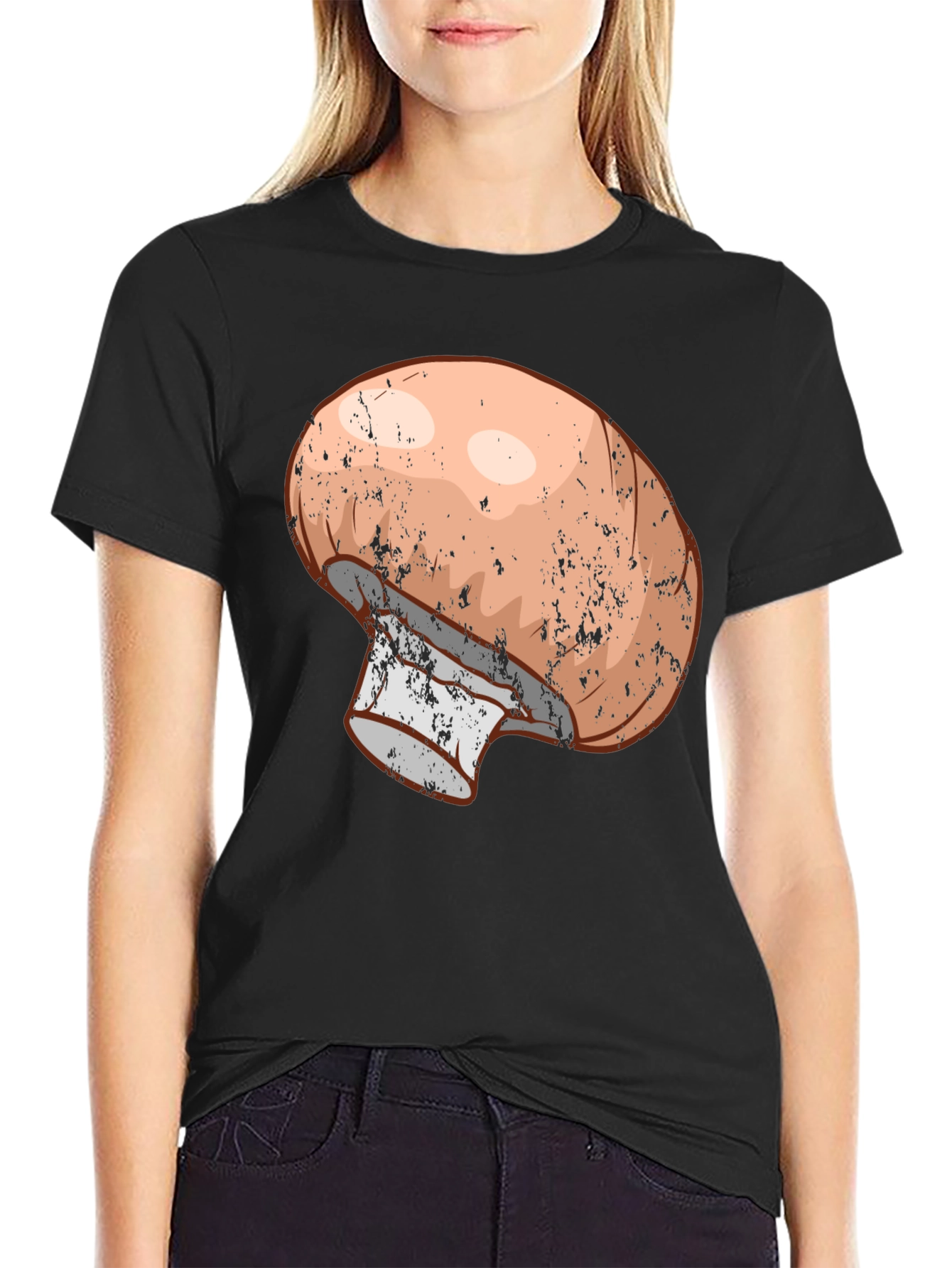 Mushroom Graphic Tee - Unique Unisex T-Shirt