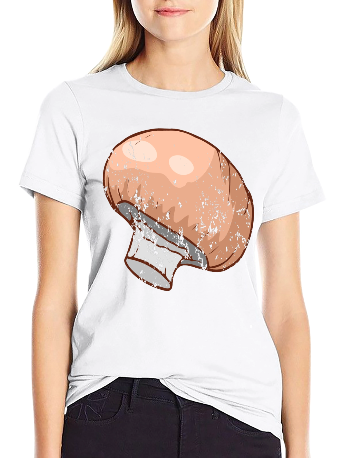Mushroom Graphic Tee - Unique Unisex T-Shirt