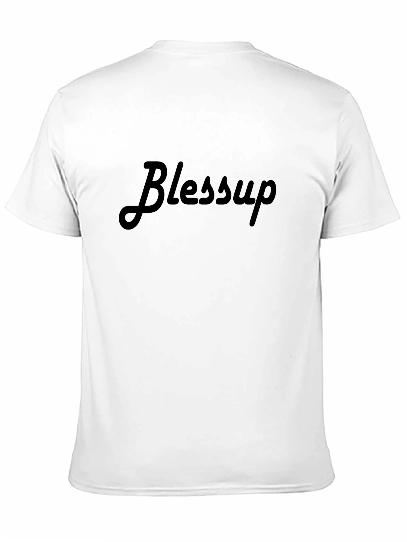 Blessup Black T-Shirt - Casual Comfort