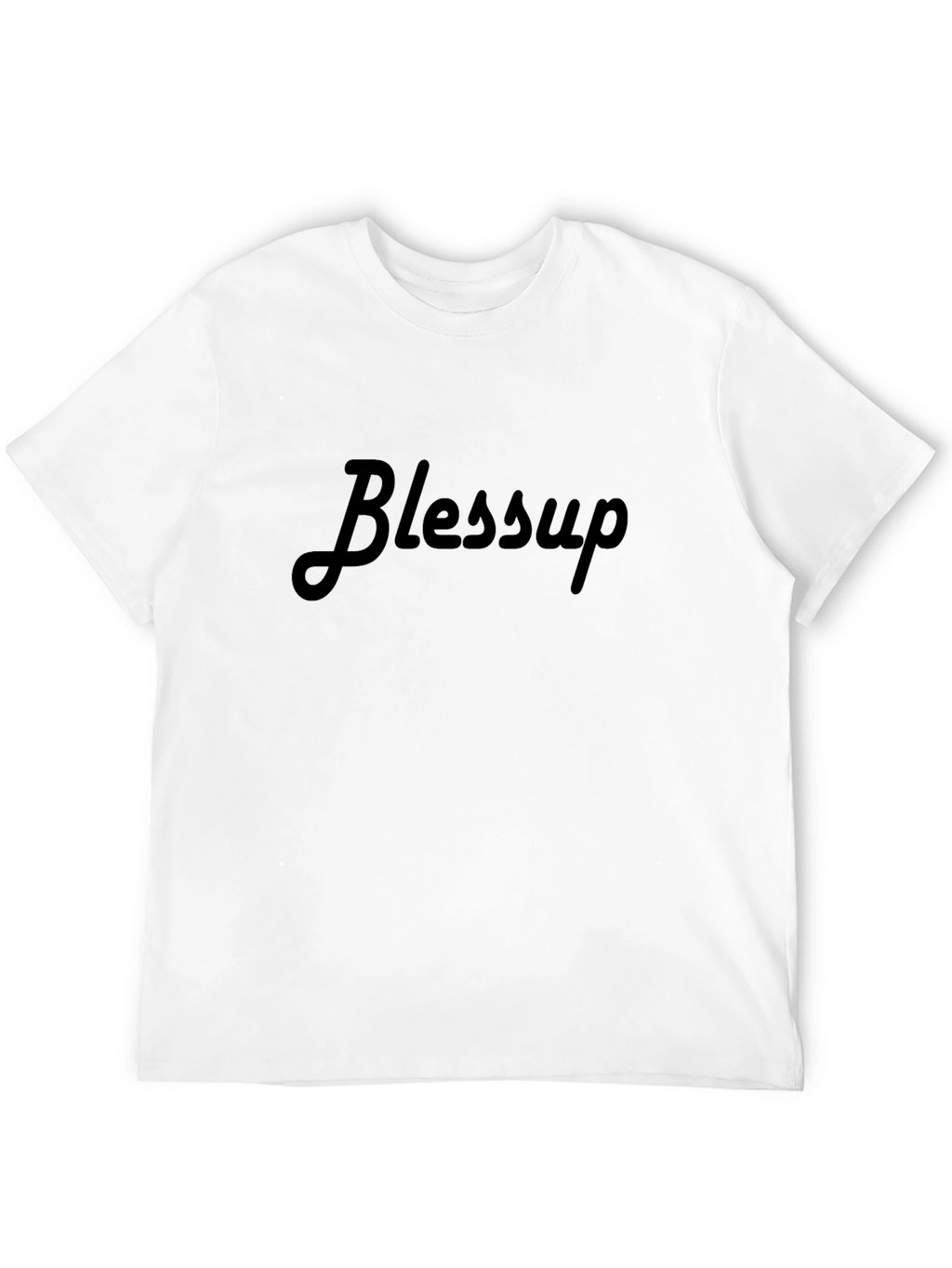 Blessup Black T-Shirt - Casual Comfort