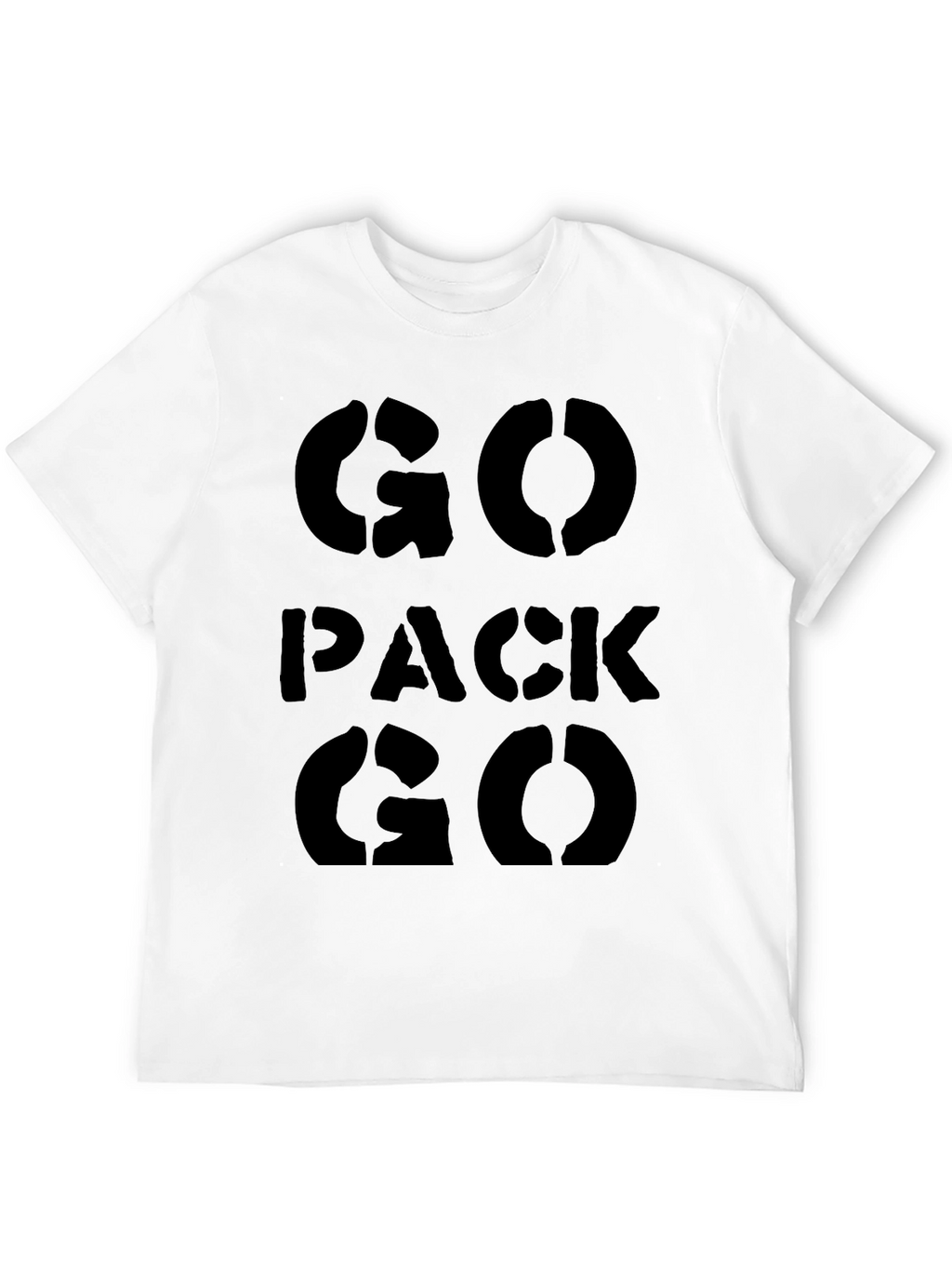 Go Pack Go Black T-Shirt